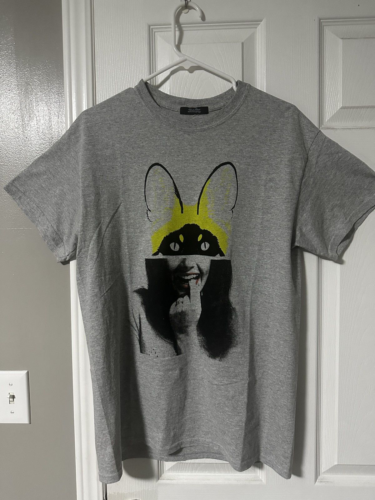 image of Jun Takahashi x Undercover Rabbit Tee in Grey, Men's (Size Medium)