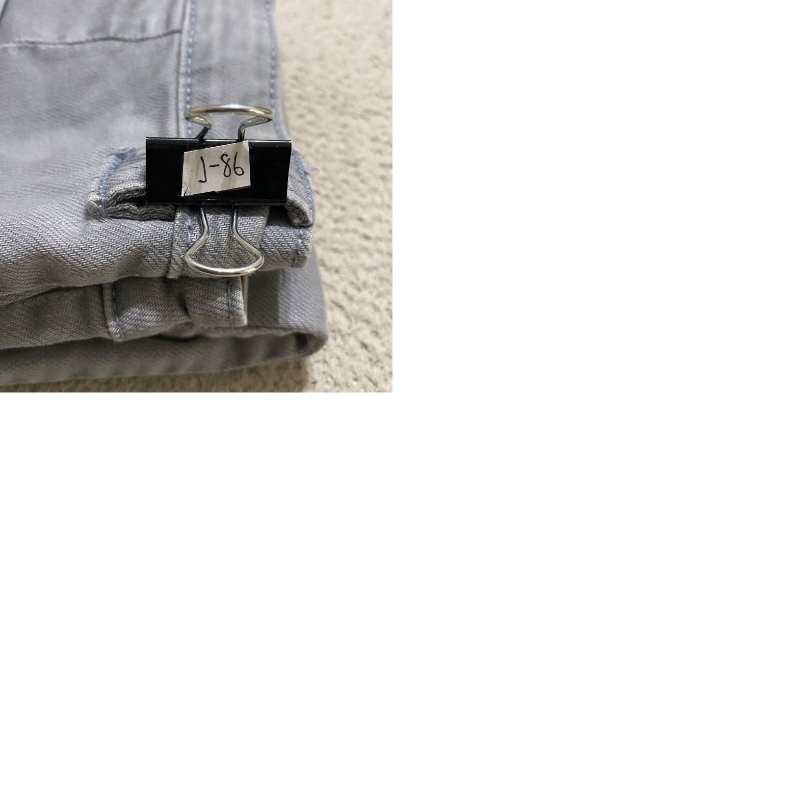 Vintage Kancan Womens sz 3 Pants Gray Joggers Tapered High Rise Pockets Casual Size 27" / US 4 / IT 40 - 9 Thumbnail