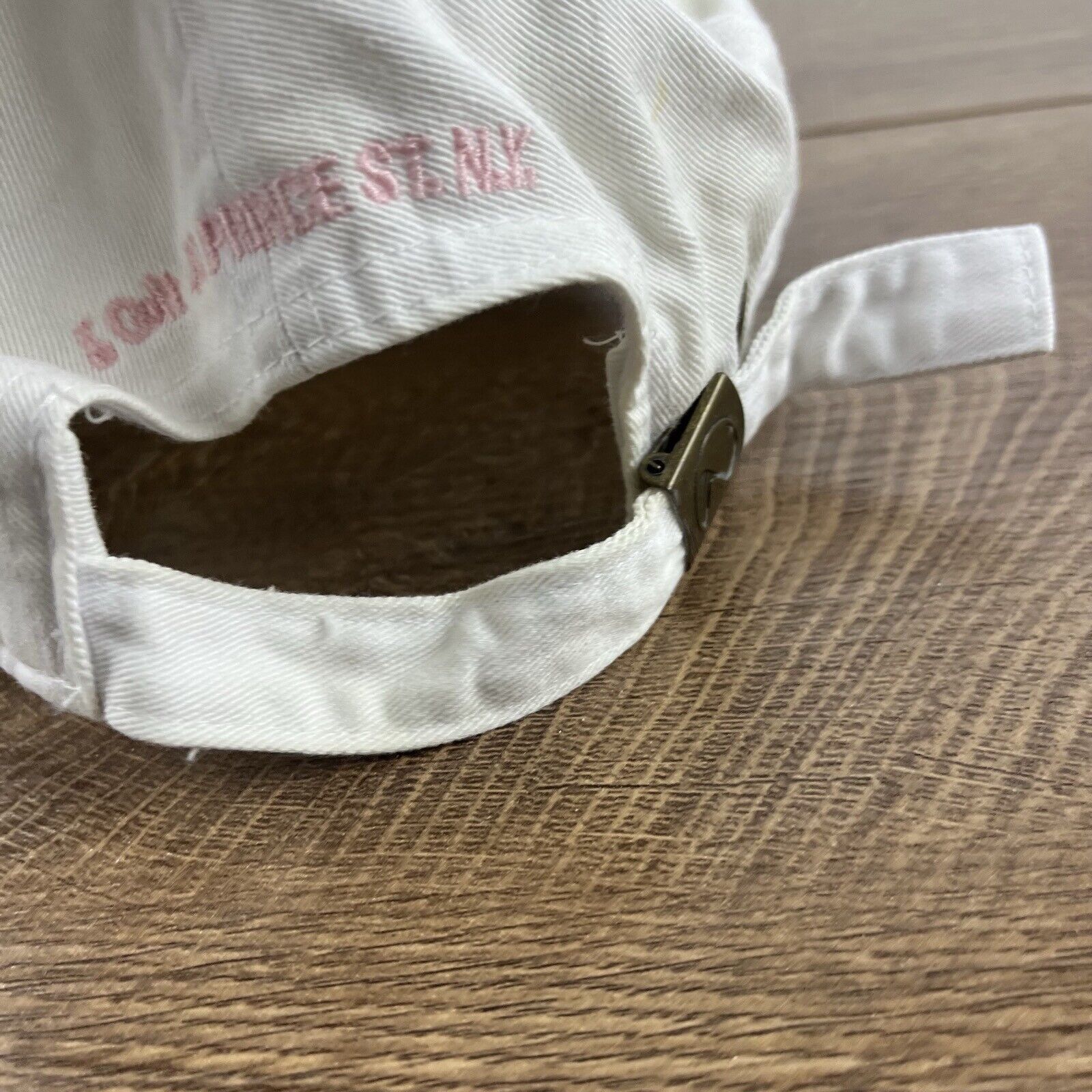 Other Peachy Hat Peach Adjustable Hat White Adjustable Hat White A Size ONE SIZE - 12 Thumbnail