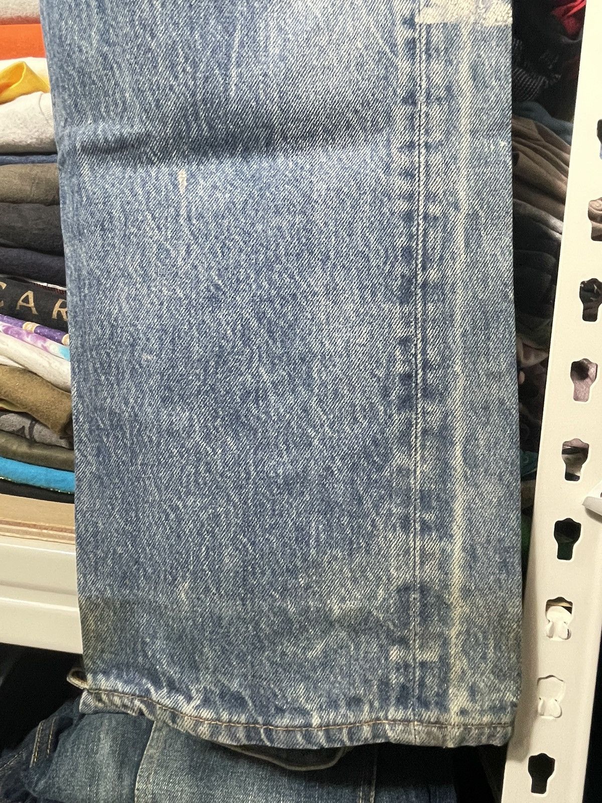 Levi's Vintage Distressed Levis 501 Jeans Size US 33 - 7 Thumbnail