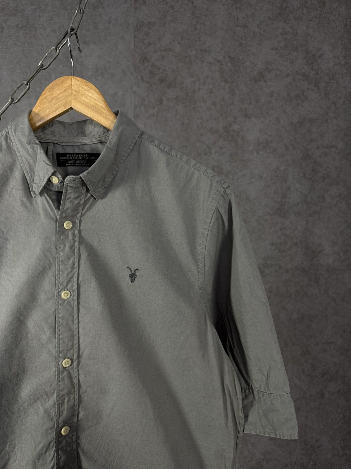 Allsaints × Designer Allsaints designer logo shirt Size US M / EU 48-50 / 2 - 2 Thumbnail