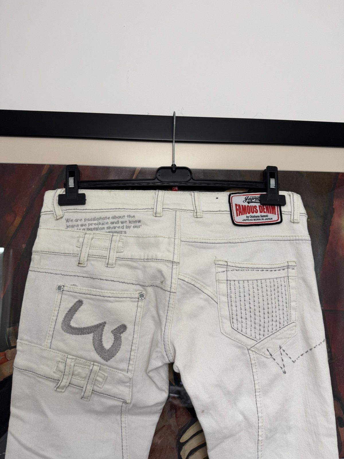 Vintage Japrag Denim By Okishana Samoko Japanese Designer Vintage Size US 31 - 4 Thumbnail