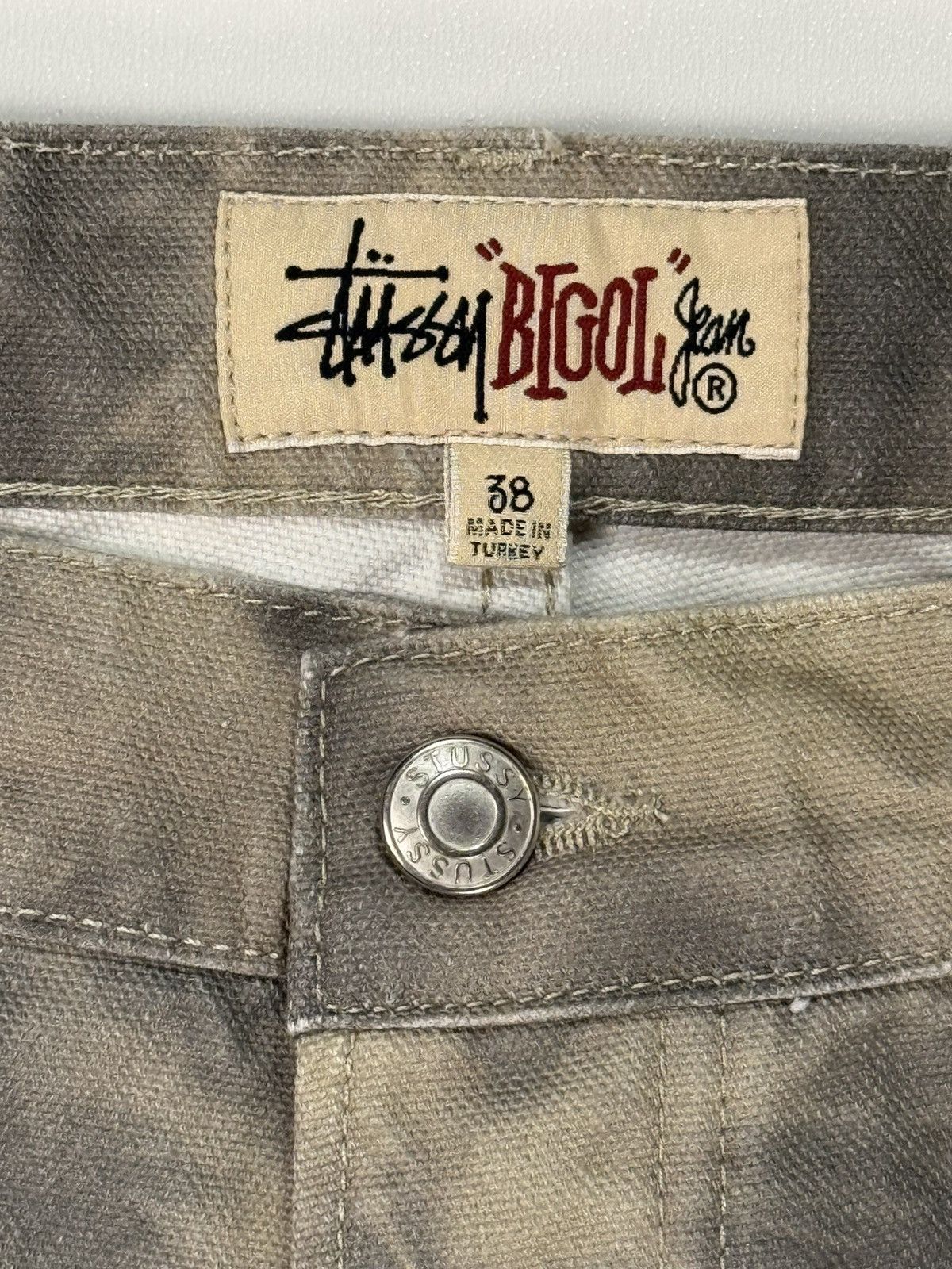 Other Stussy Big Ol Jeans Stenpat Camo North Folk S Size US 38 / EU 54 - 4 Thumbnail