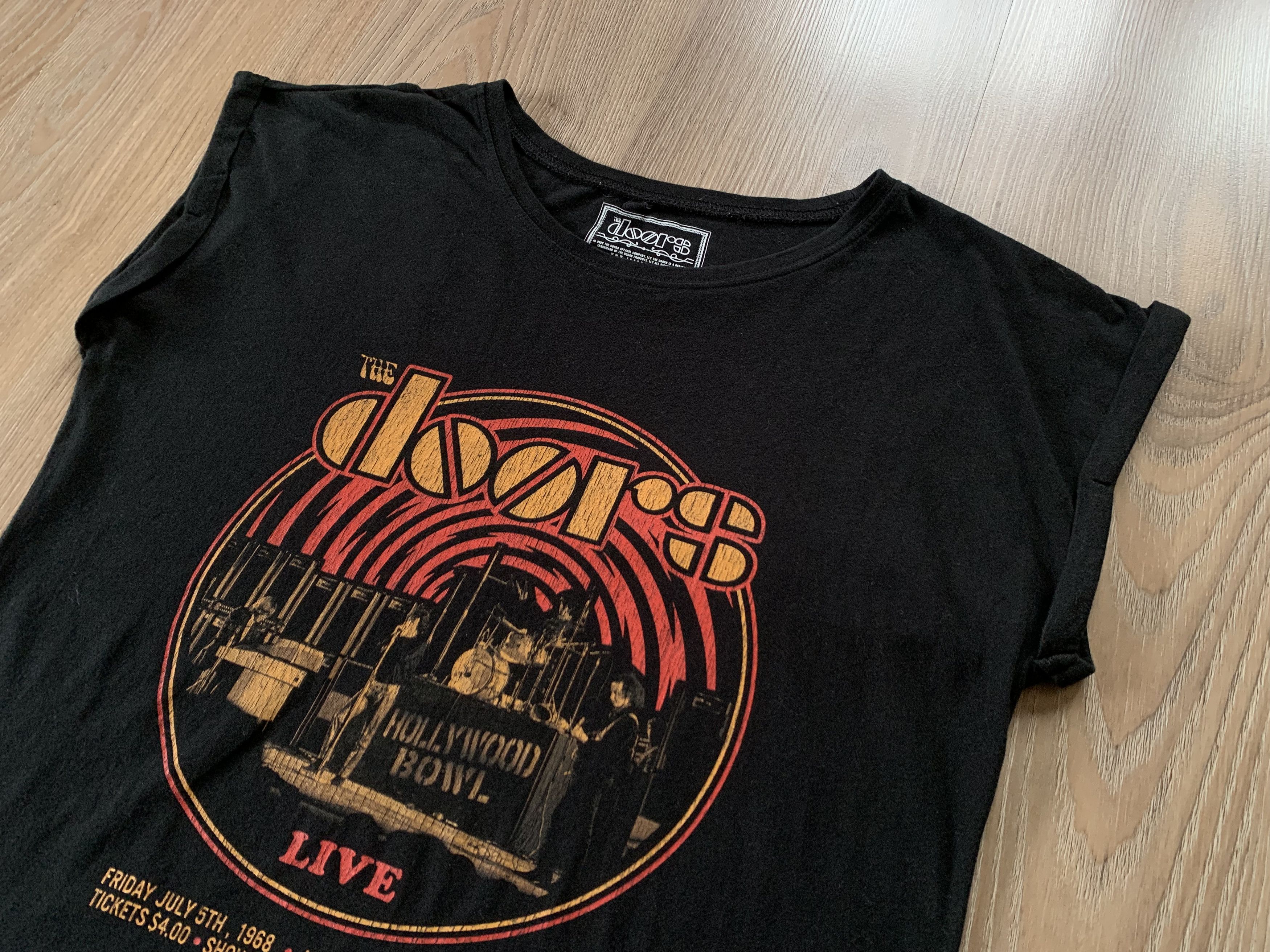 Band Tees The Doors Womens Printed T Shirt Size M / US 6-8 / IT 42-44 - 4 Thumbnail