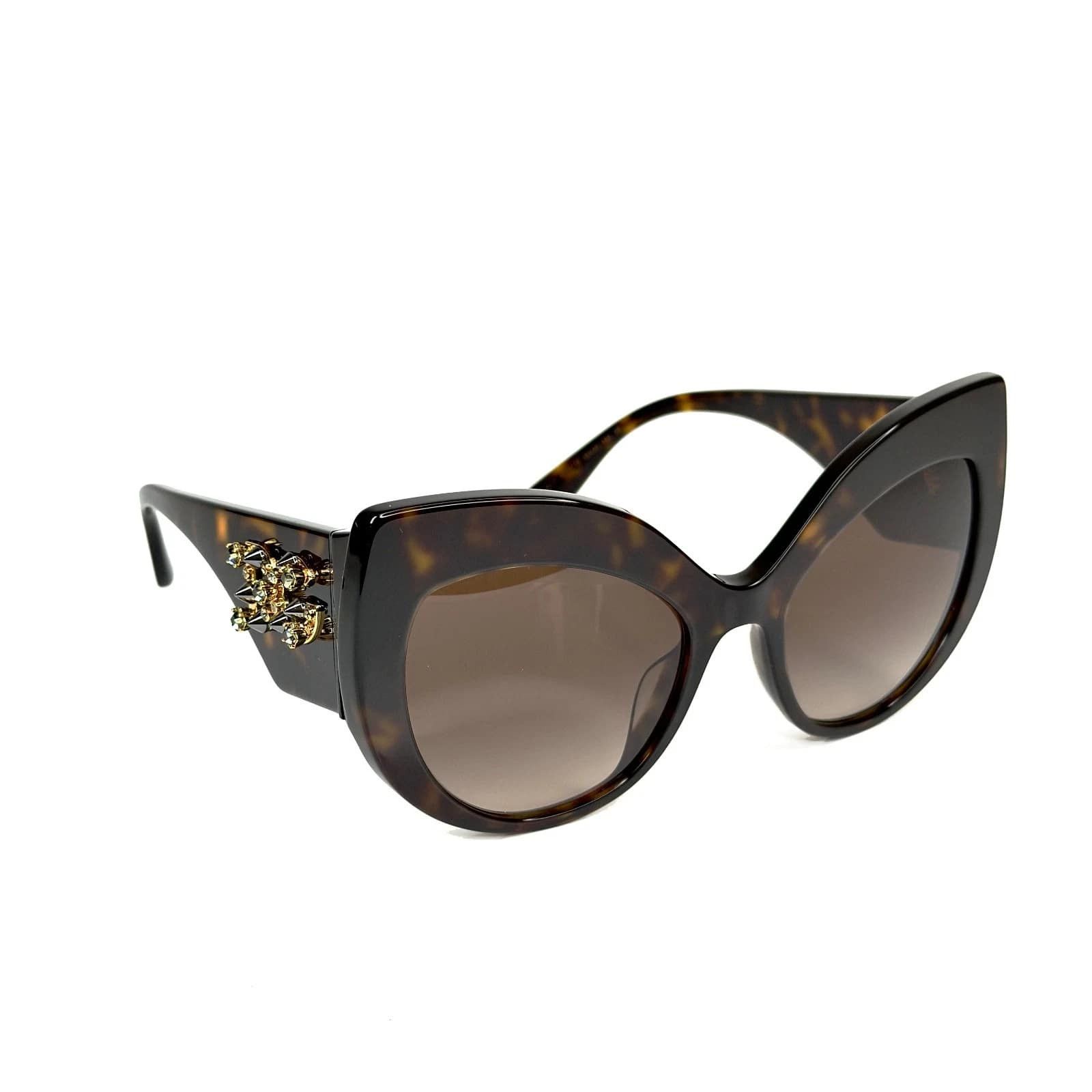 Dolce & Gabbana DOLCE & GABBANA DG4 STRASS Stud 4321 Sunglasses DG4321S Size ONE SIZE - 9 Thumbnail