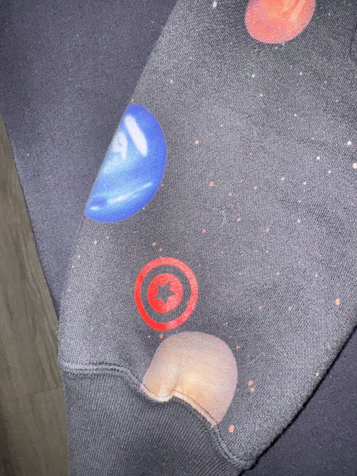 Bape Bape Planets Galaxy Shark Hoodie Size US XXL / EU 58 / 5 - 13 Thumbnail