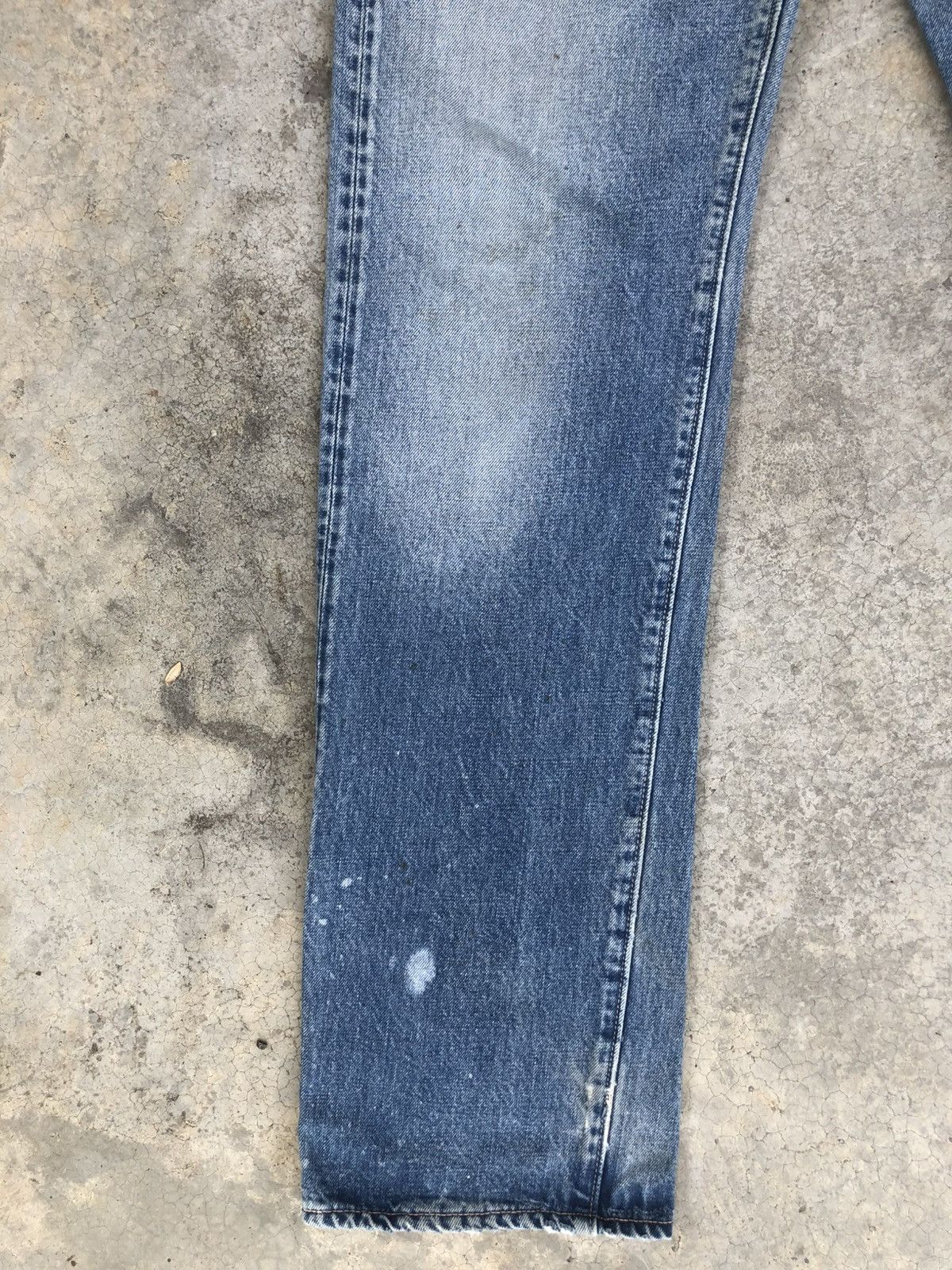 Japanese Brand Canton Distressed Jeans Selvedge Denim Size US 30 / EU 46 - 6 Thumbnail