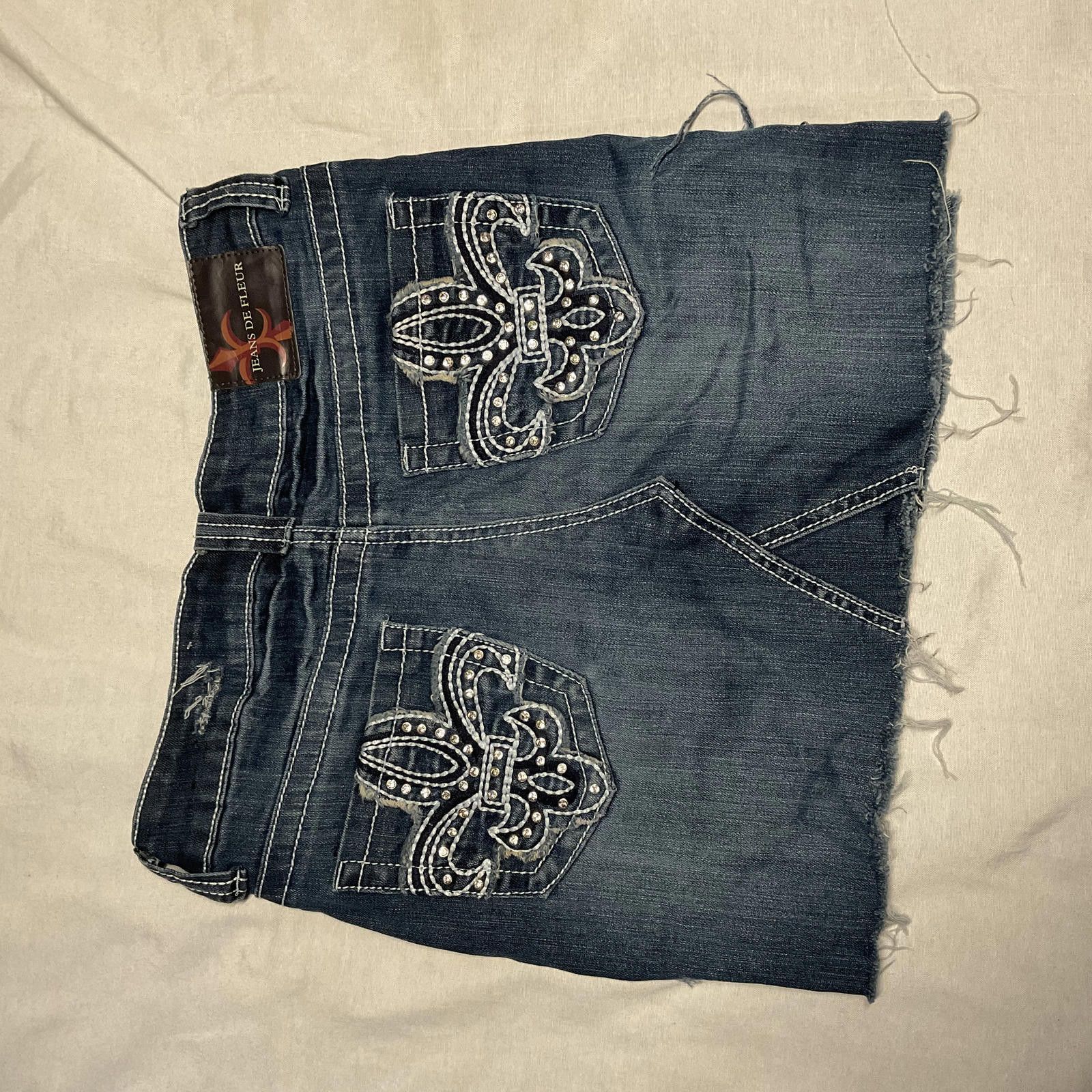 Other "miss me" mini denim skirt Size 28" / US 6 / IT 42 - 2 Thumbnail