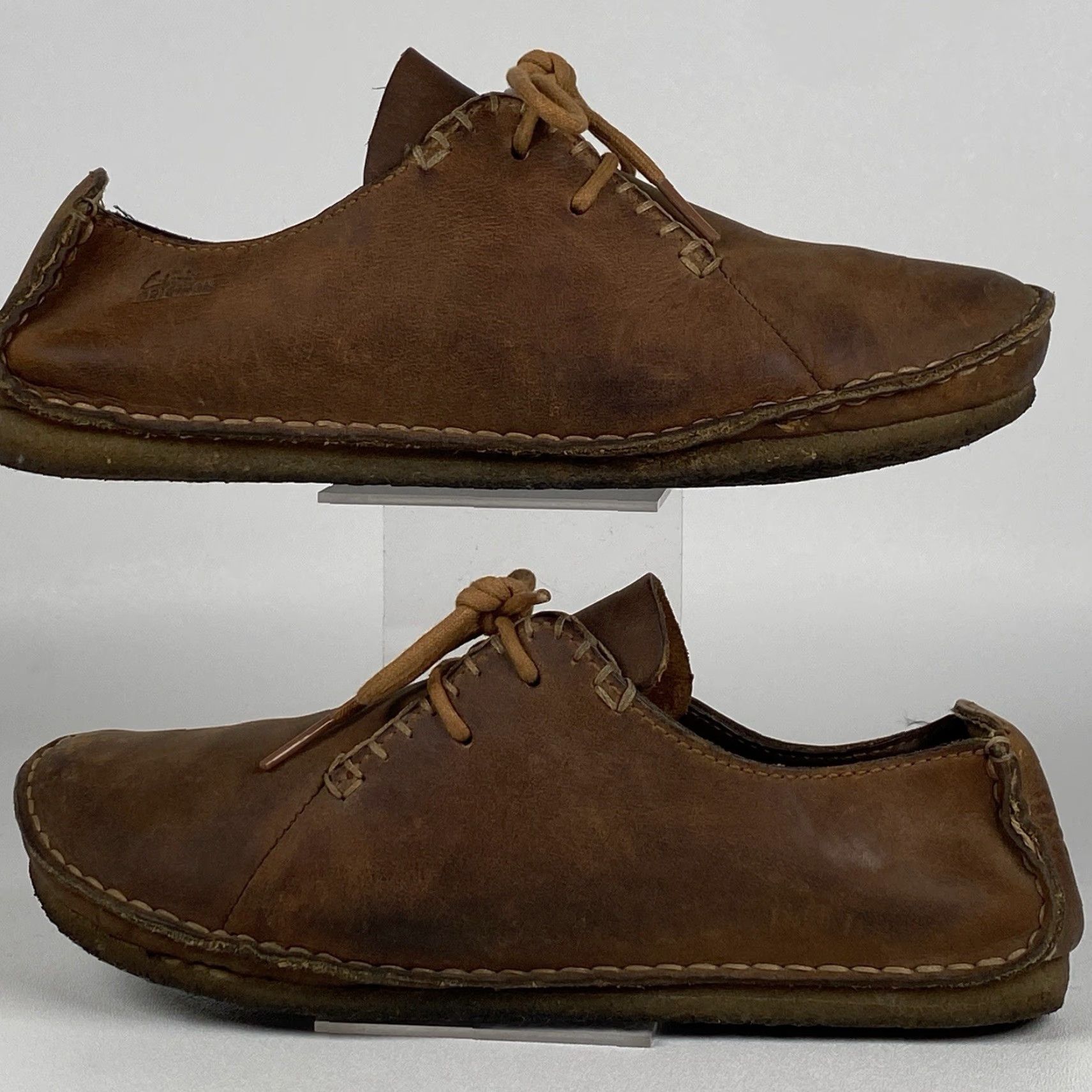 Clarks Clarks Originals Janey Mae Beeswax Womens 8M Moccasin Casual Shoes Size ONE SIZE - 4 Thumbnail