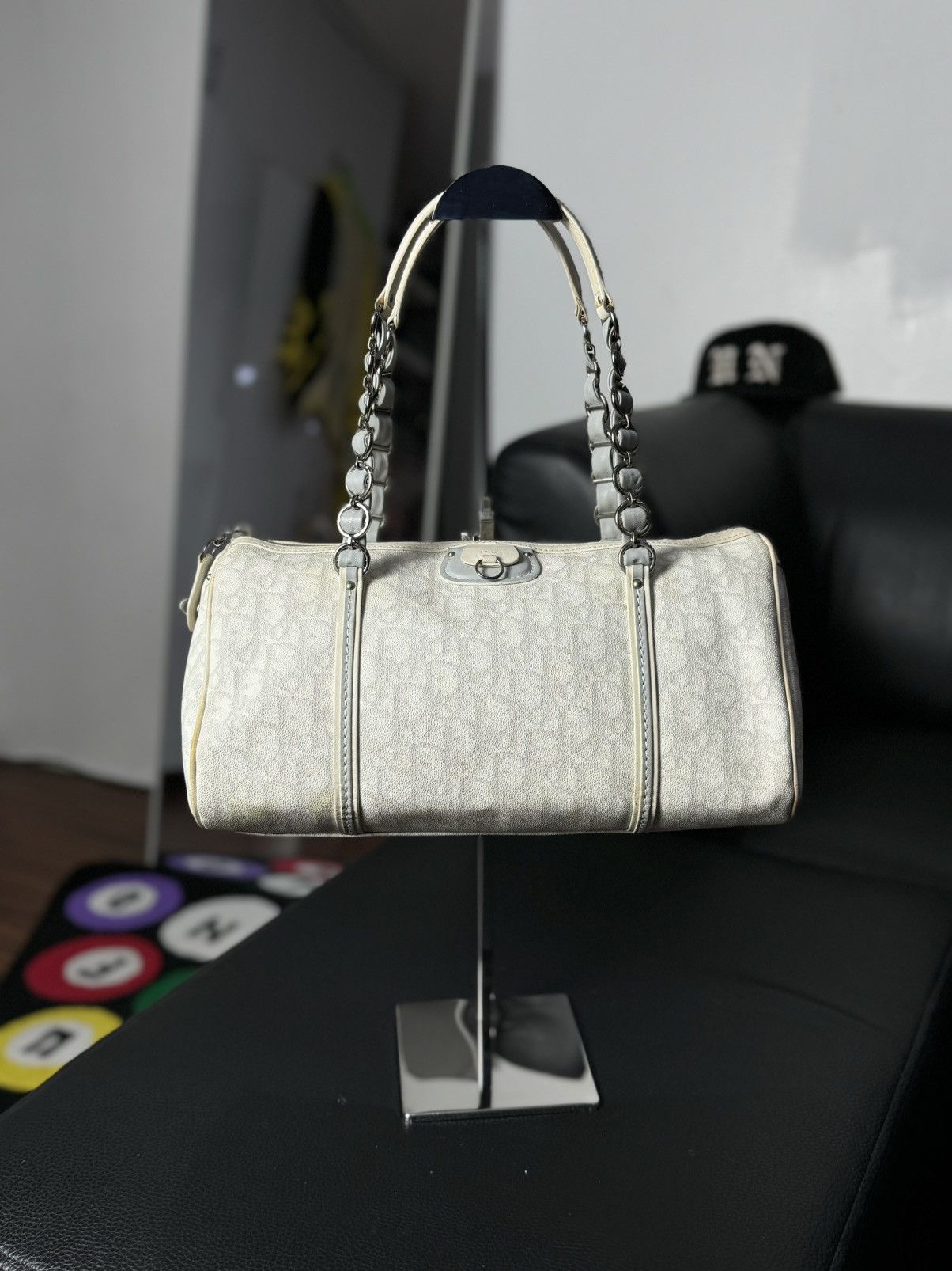 Dior Vintage Dior Romantique Boston Bag Size ONE SIZE - 2 Thumbnail