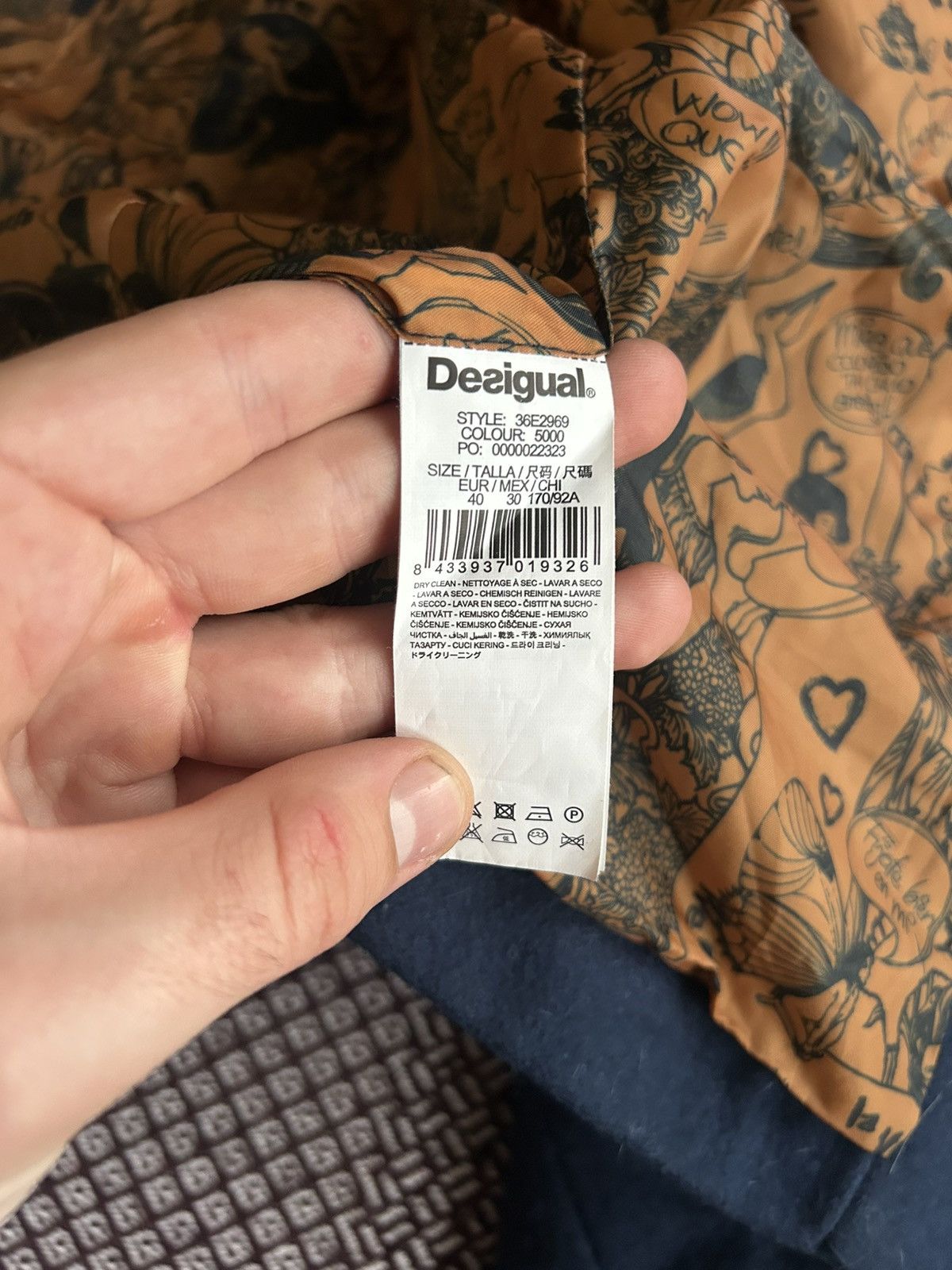 Desigual Desigual Patchwork Wool Blazer Japanese Style Size 40 Size S / US 4 / IT 40 - 15 Thumbnail