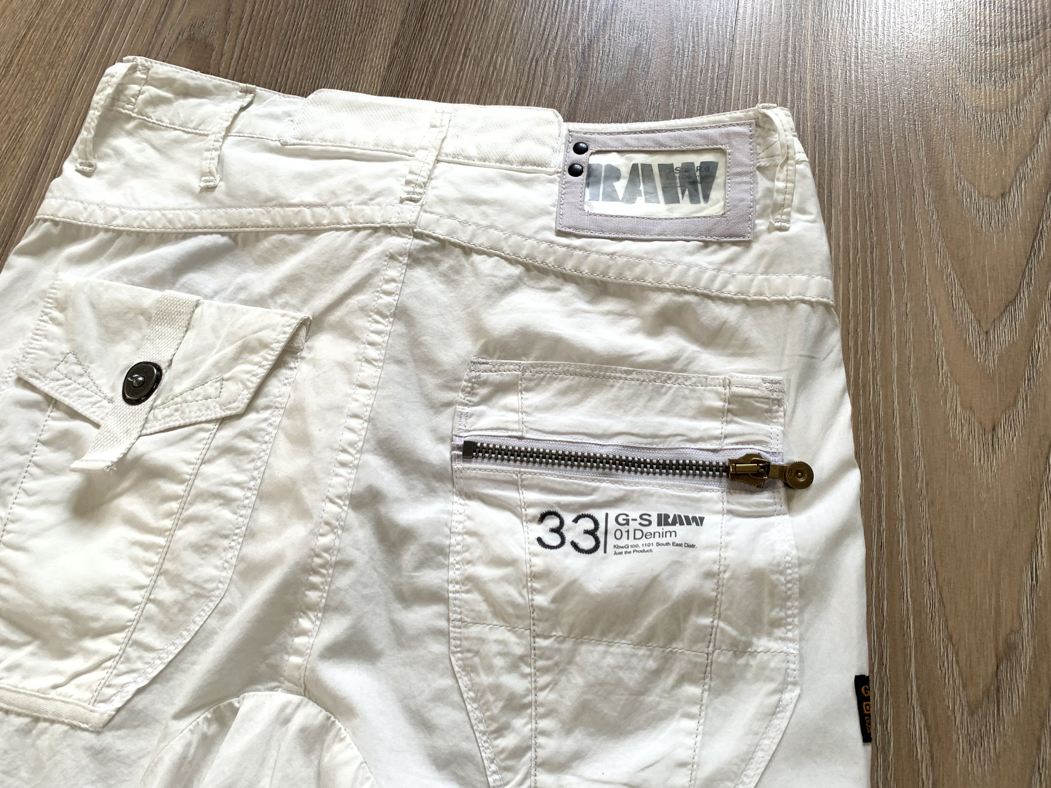 Denime Womens G-Star Raw RD Field Long Breaker Cropped Shorts Size 25" / US 0 / IT 36 - 6 Thumbnail