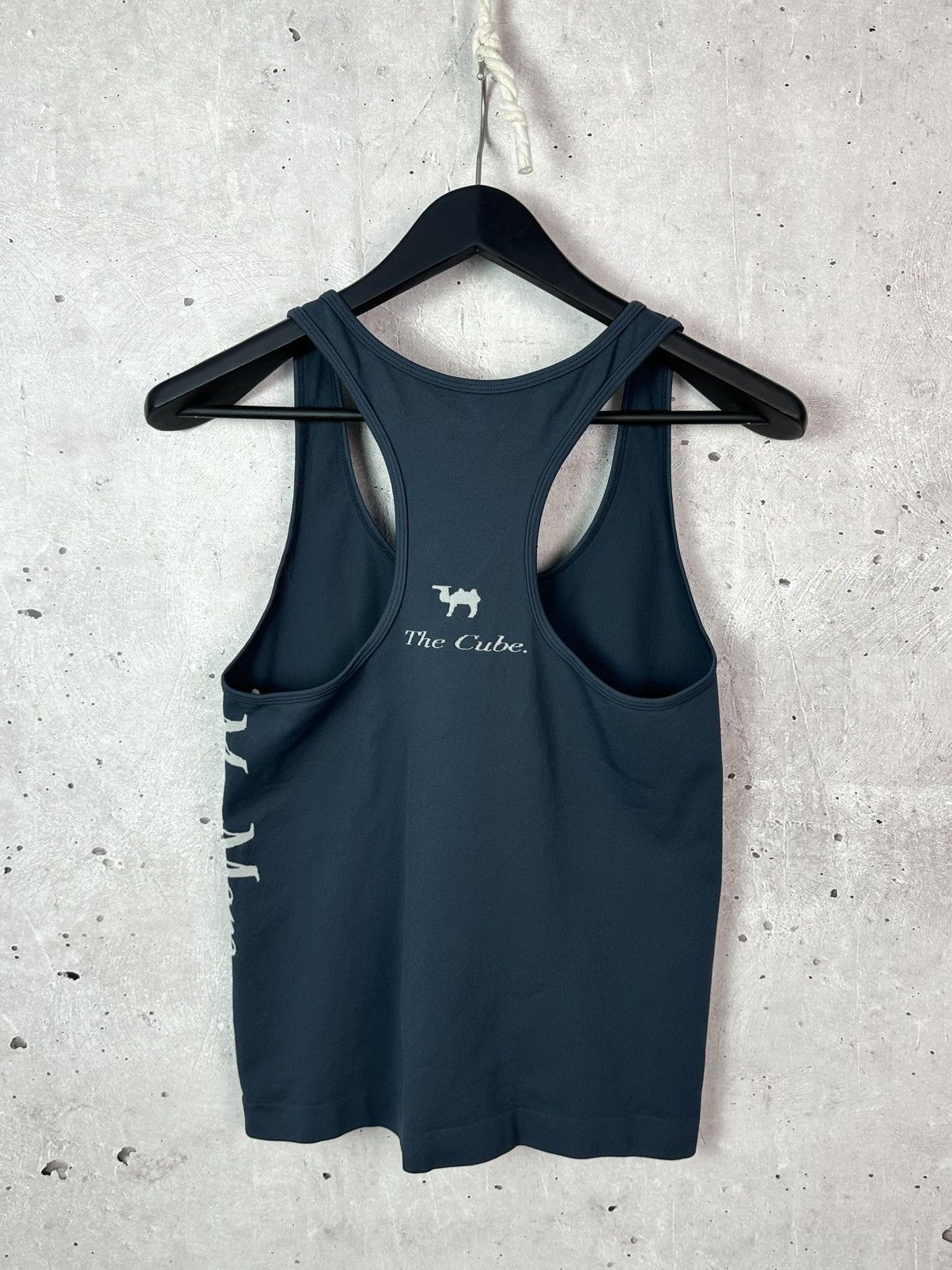Max Mara Max Mara The Cube Logo Navy Sleeveless Women’s Top Size M / US 6-8 / IT 42-44 - 5 Thumbnail