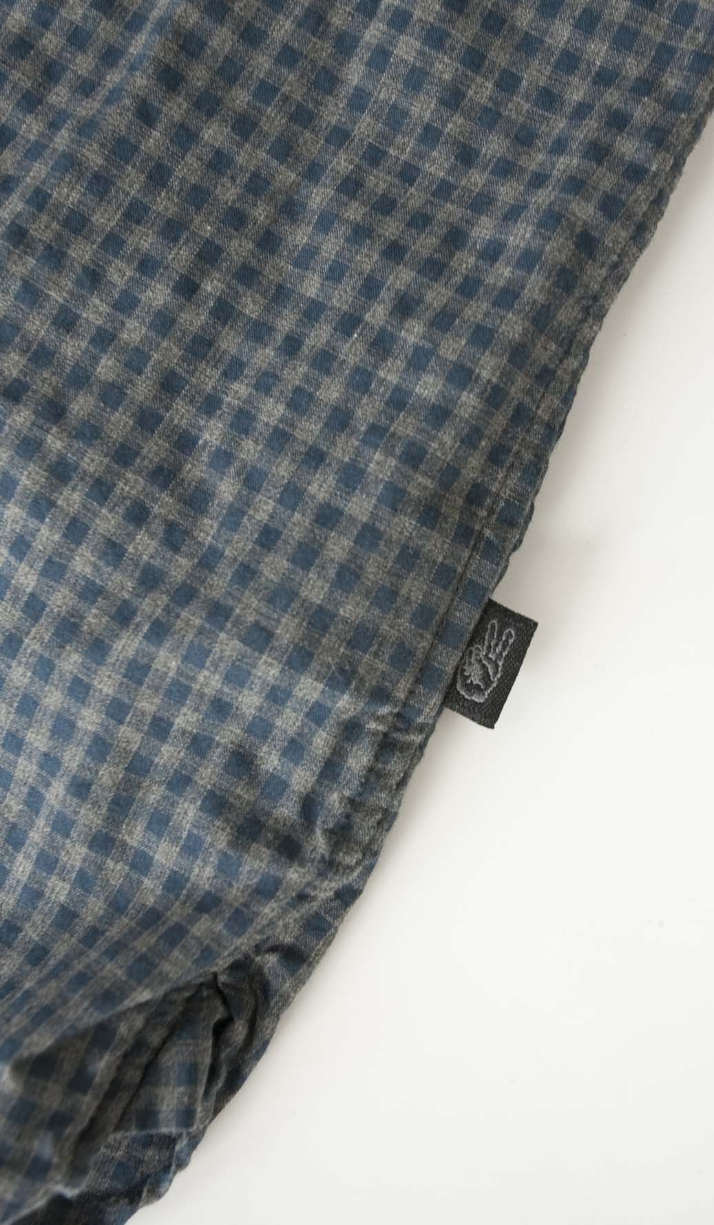 John Varvatos John Varvatos Shirt Plaid Blue / Gray Size L Size US L / EU 52-54 / 3 - 4 Thumbnail