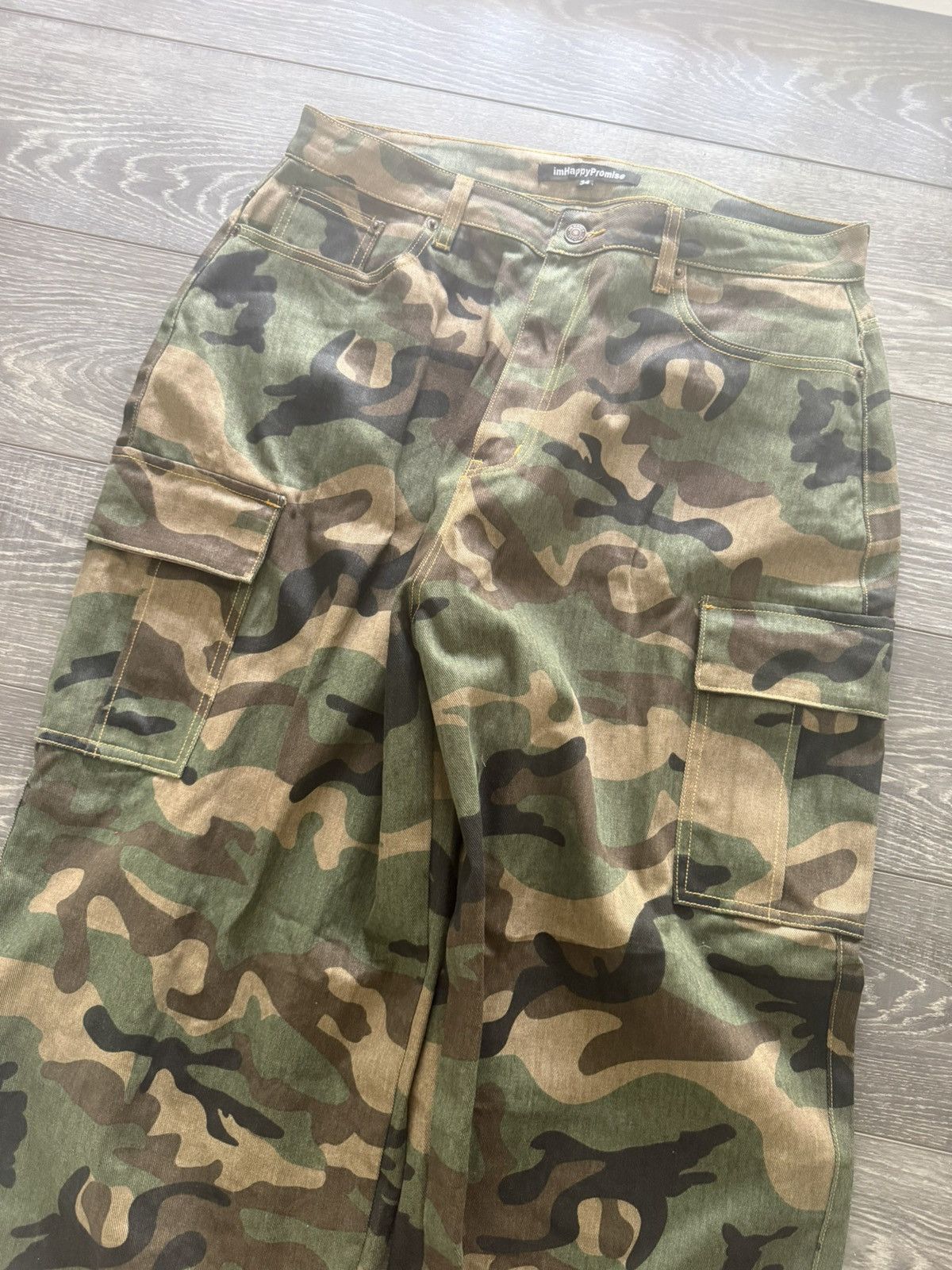 HMDD × The GV Gallery IHP Camo Cargos Size US 34 / EU 50 - 3 Thumbnail