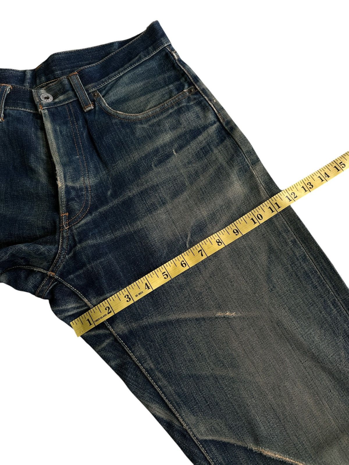 Kapital Distress Designer PPFM Selvedge Denim . Size US 31 - 7 Thumbnail
