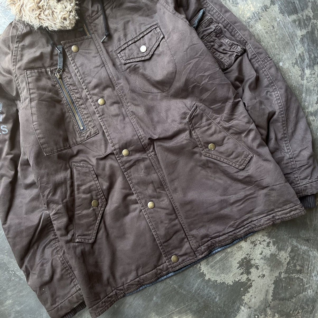 Japanese Brand Purple yellow goa faur fux if six was nine lgb kmrii jacket Size US M / EU 48-50 / 2 - 3 Thumbnail