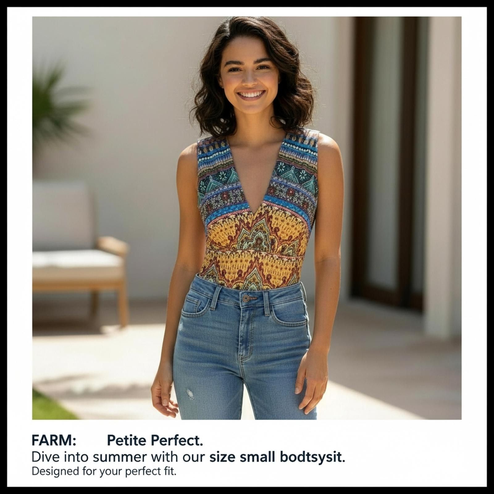 Formula 1 FARM Petite Perfection Size Small Bodysuit Size ONE SIZE - 2 Thumbnail