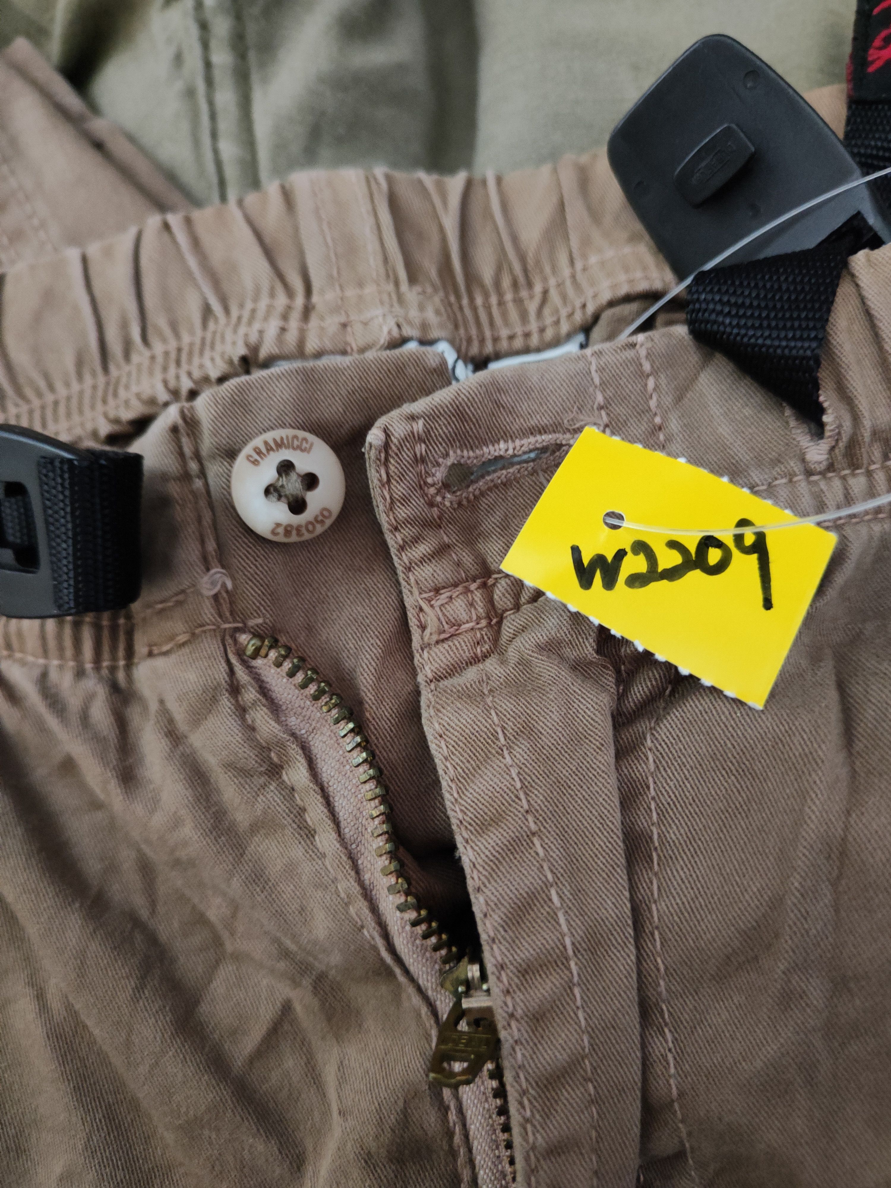 Gramicci Gramicci Brown faded vintage Casual Pants #W2209 Size US 33 - 17 Thumbnail