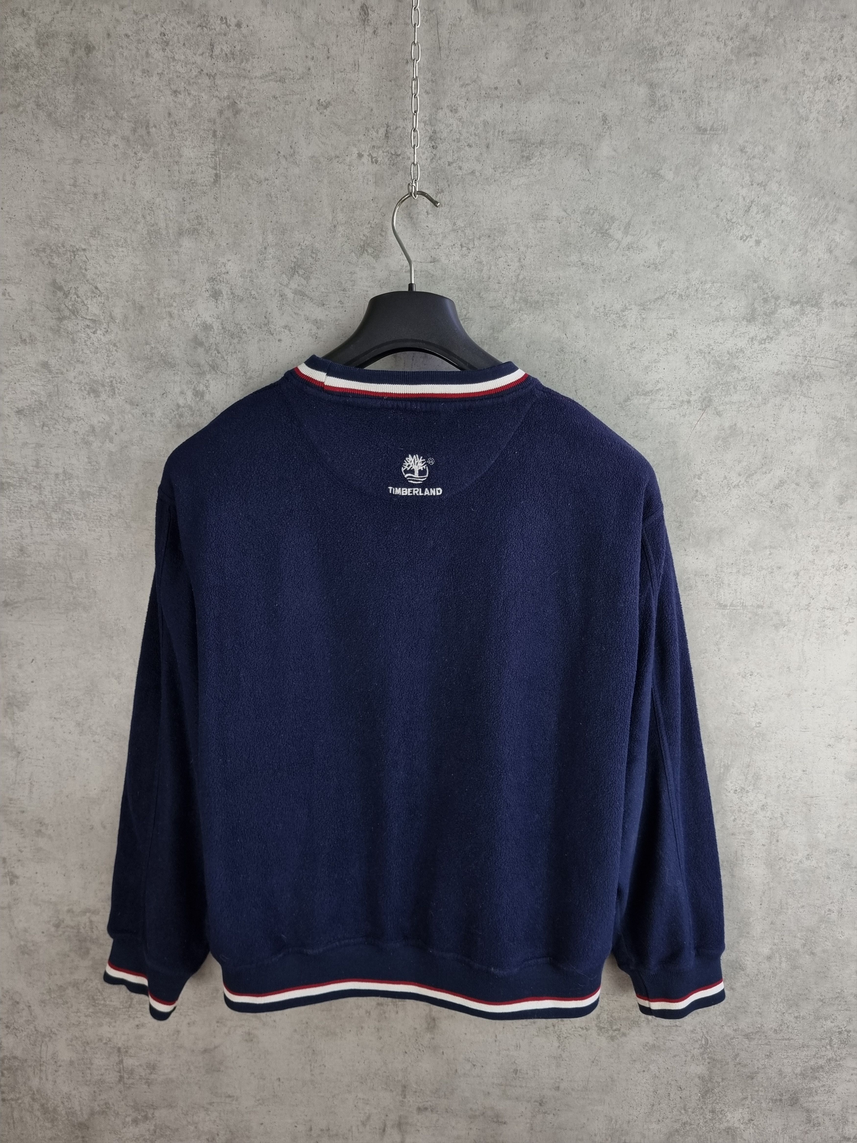 Timberland × Vintage Rare Fleece Vintage Timberland Logo Sweatshirt Size US M / EU 48-50 / 2 - 4 Thumbnail