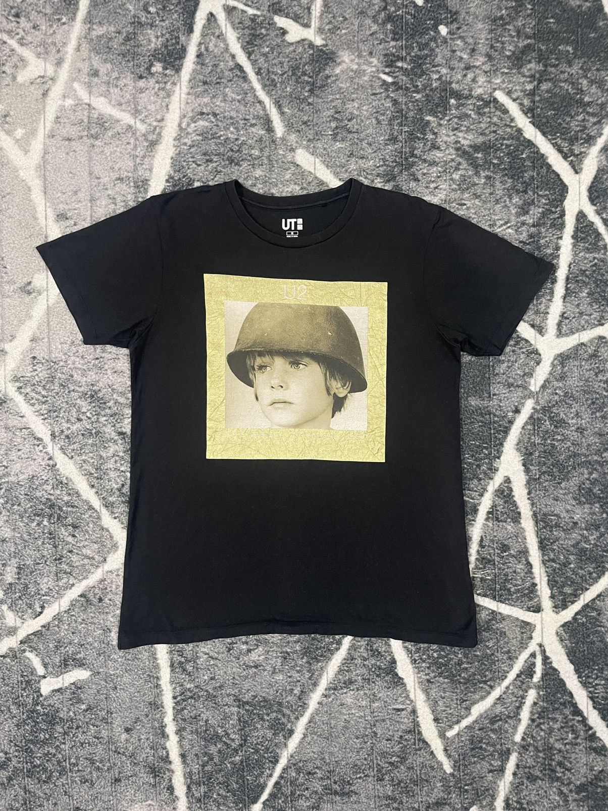 image of Band Tees x Uniqlo Band U2 X Uniqlo Tee in Black, Men's (Size Medium)