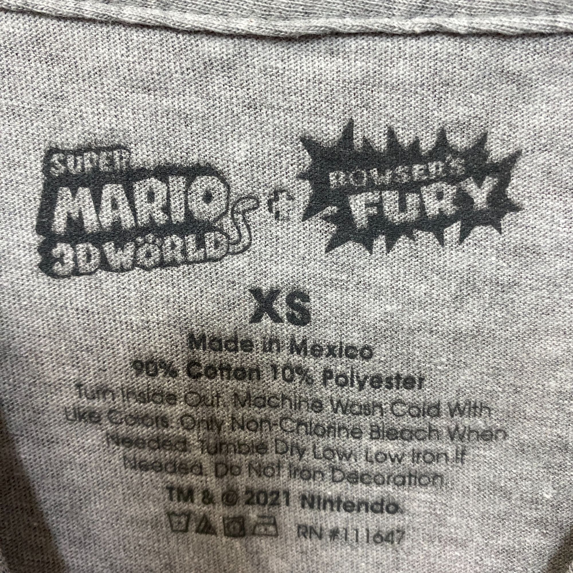 Nintendo Super Mario 3D World Bowser's Fury Character Cat Costume T-S Size US XS / EU 42 / 0 - 4 Thumbnail