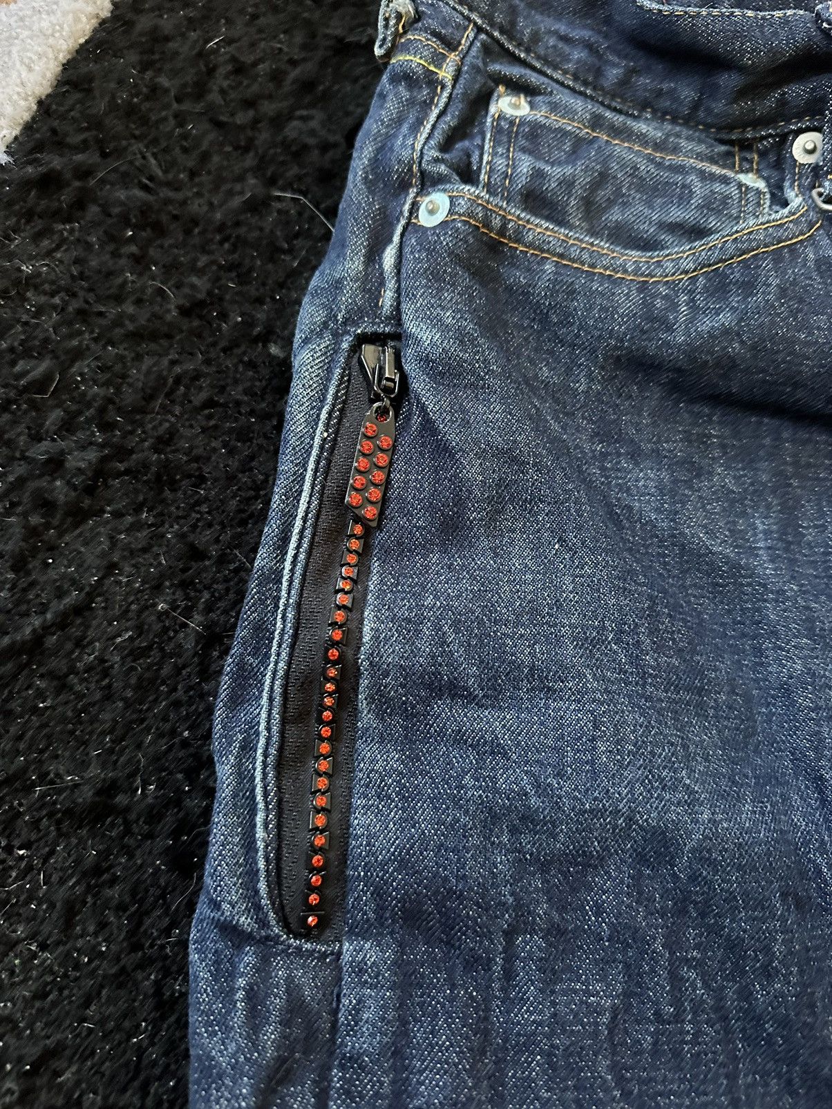 Fragment Design × Levi's Levis x Fragment Design- FM505- Fenom Swarovski Denim Shorts Size US 32 / EU 48 - 7 Thumbnail