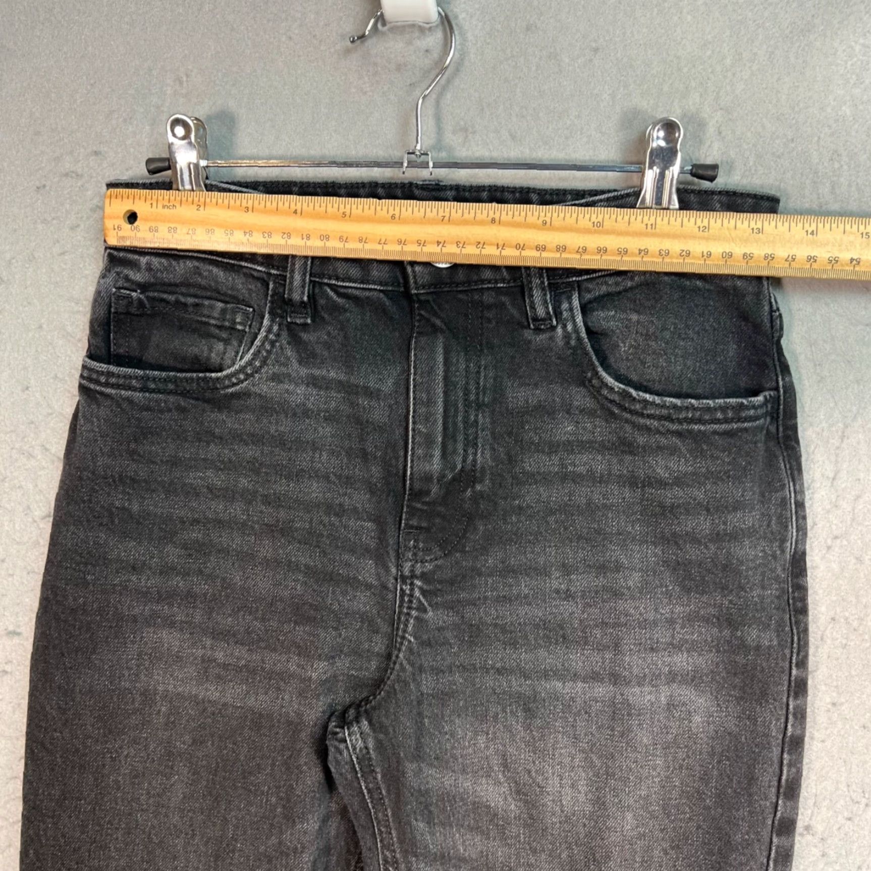 Mango Mango Jeans Main Selling Point: High-Waist Black Denim Slim Fit Women's Size 4 5-Pocket Cotton Blend Cotton Inseam 27 in 26 in Size 27" / US 4 / IT 40 - 6 Thumbnail