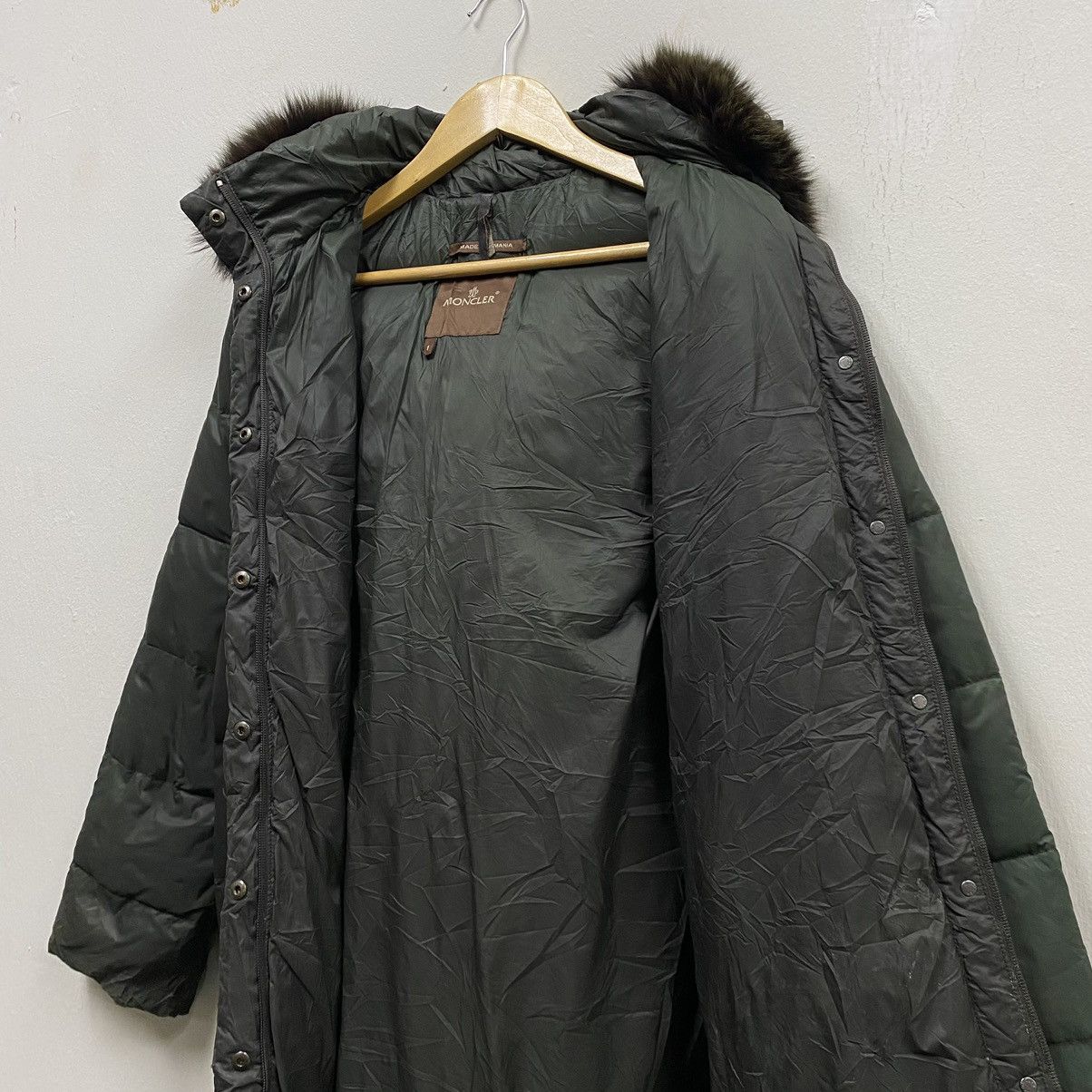 Moncler Moncler vintage black faded long jacket down puffer coat Size US S / EU 44-46 / 1 - 4 Thumbnail