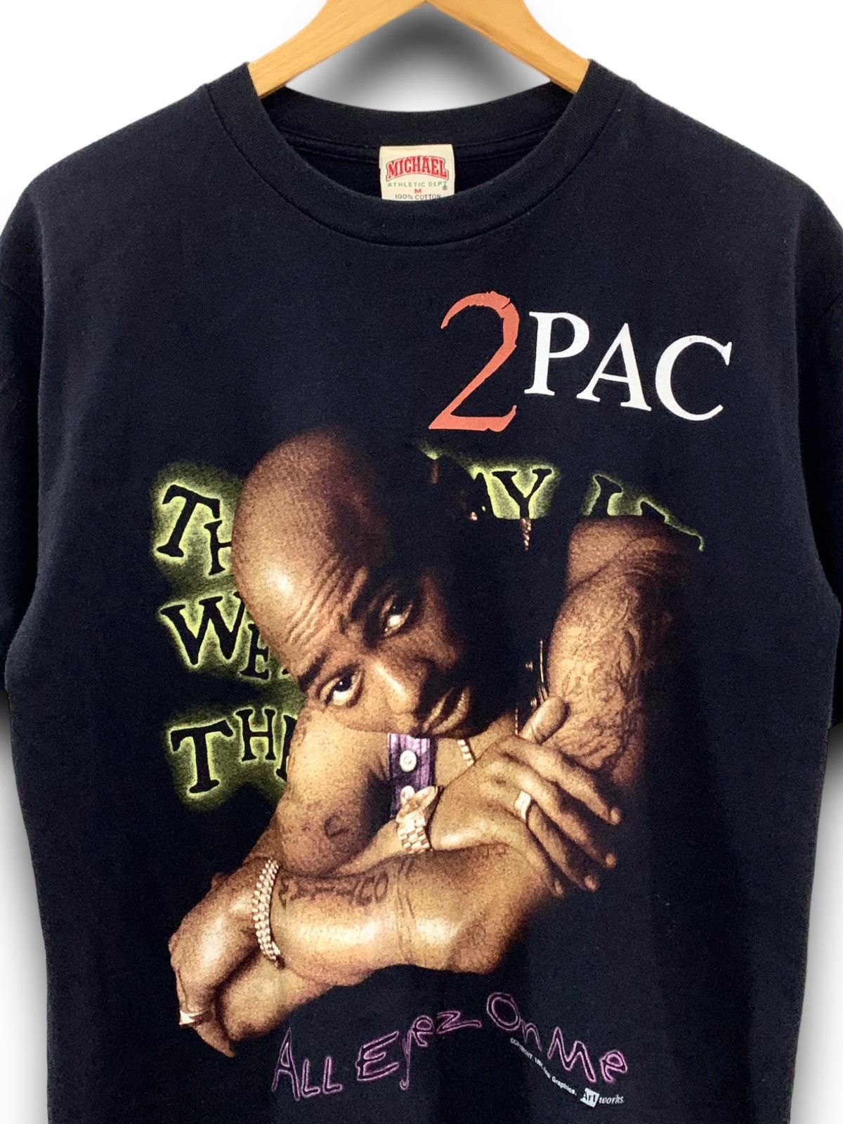 Rap Tees VINTAGE RAP TEES 2PAC THUG LIFE SHIRT Size US M / EU 48-50 / 2 - 3 Thumbnail