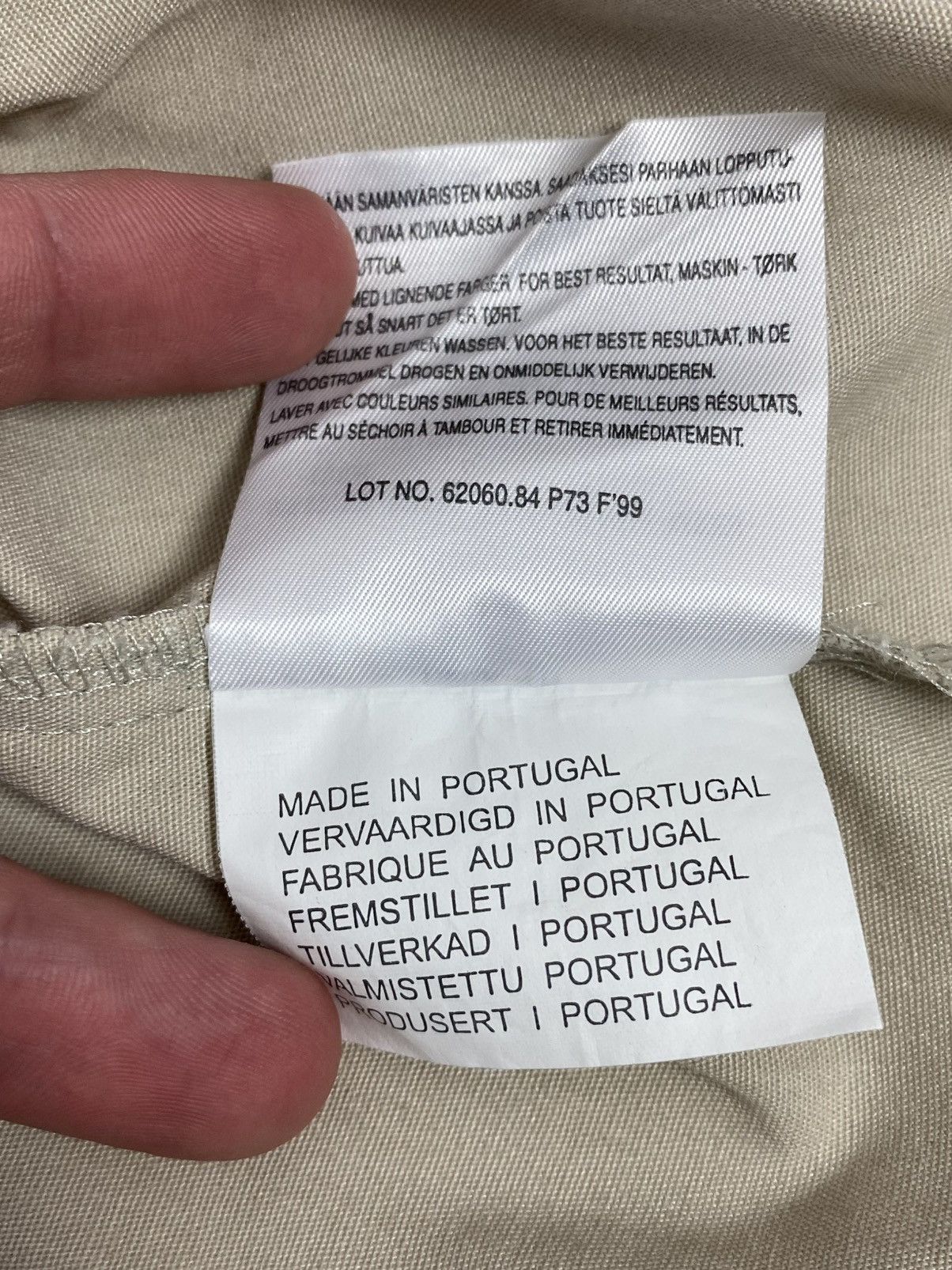 Levi's 1990's Vintage Levi's Sta Prest Shirt Size US L / EU 52-54 / 3 - 10 Thumbnail