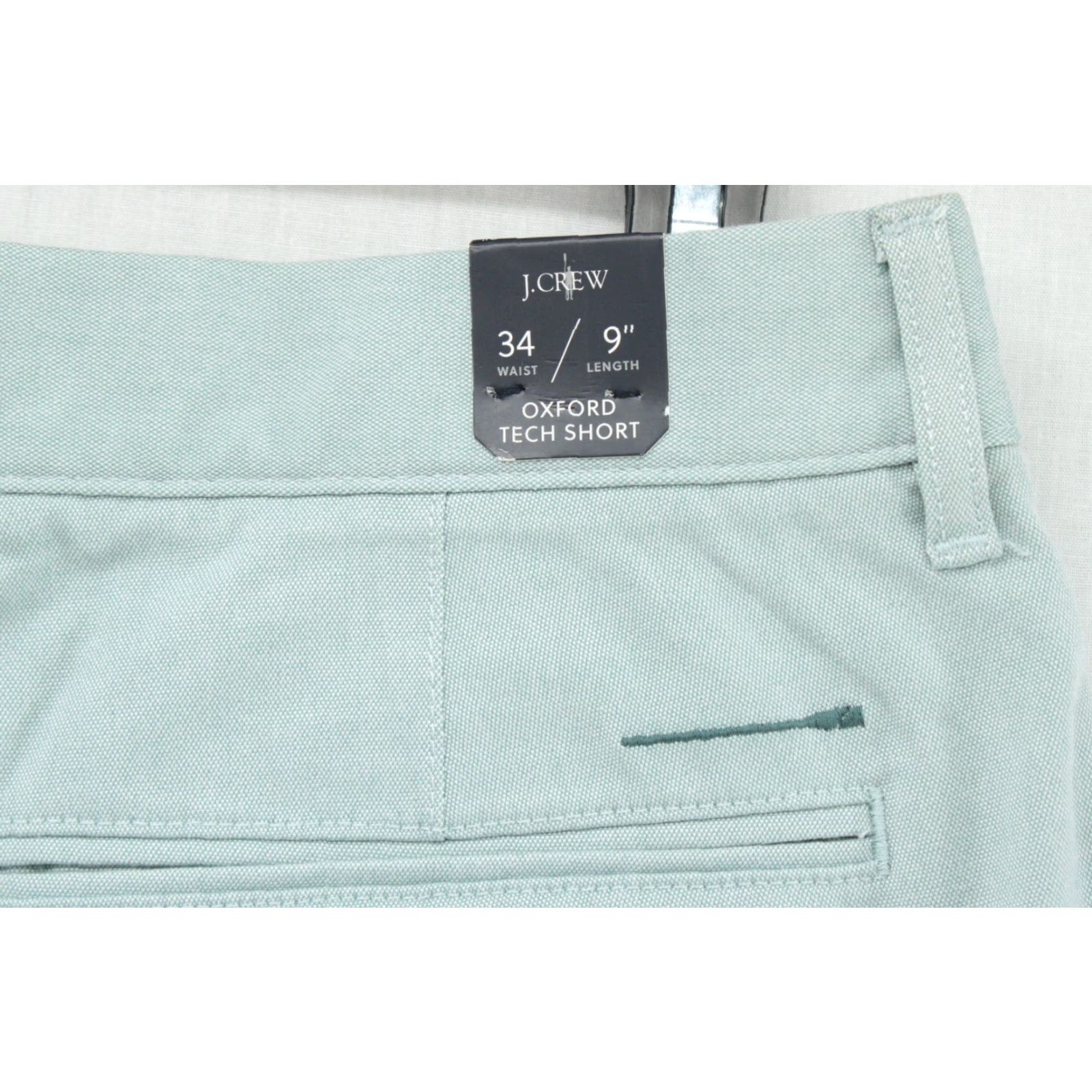 J.Crew J.CREW Tech Oxford Short Men's 34 Green Chino Casual Preppy Coastal City Nautical 90s? Size US 34 / EU 50 - 4 Thumbnail
