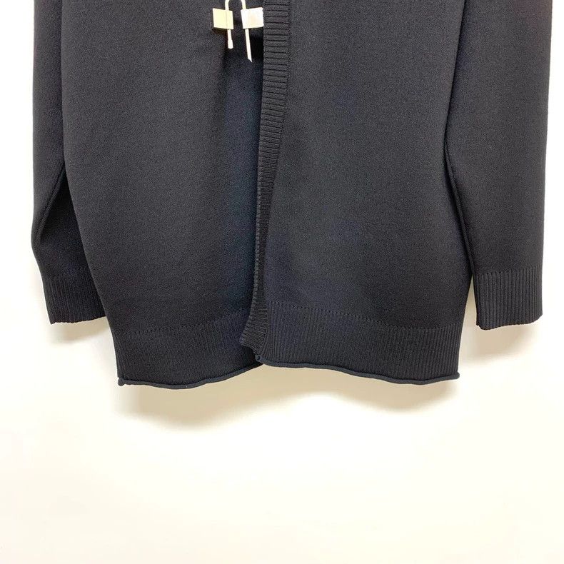 Givenchy Givenchy Black Classic Knit Cardigan with Buckle 2506-Nexta Size US S / EU 44-46 / 1 - 3 Thumbnail
