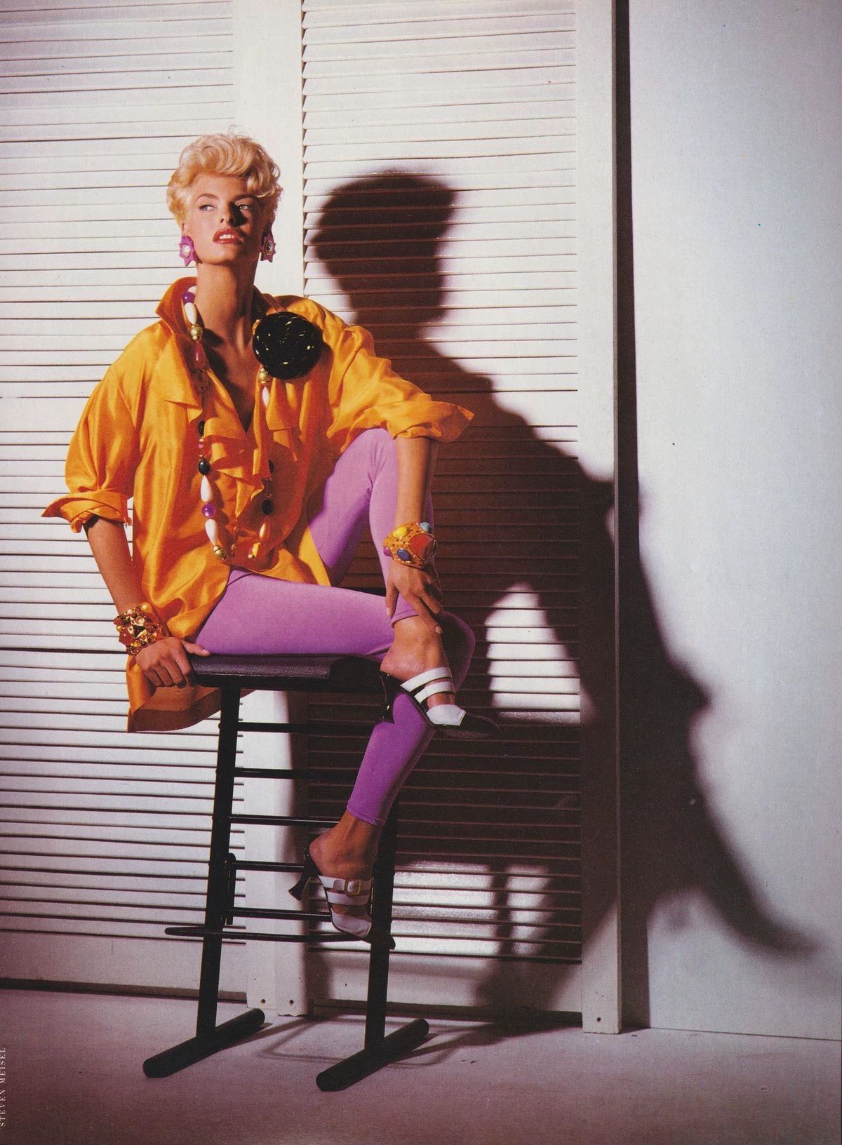 Chanel Chanel Vintage Yellow Silk Drop-Shoulder Oversized Shirt Size ONE SIZE - 8 Thumbnail