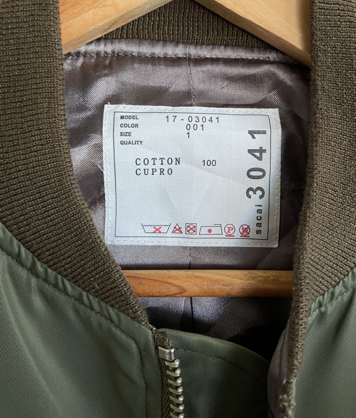 Sacai Very Rare Brand Sacai Technical Twill Bomber Jacket 2000s Size US S / EU 44-46 / 1 - 9 Thumbnail
