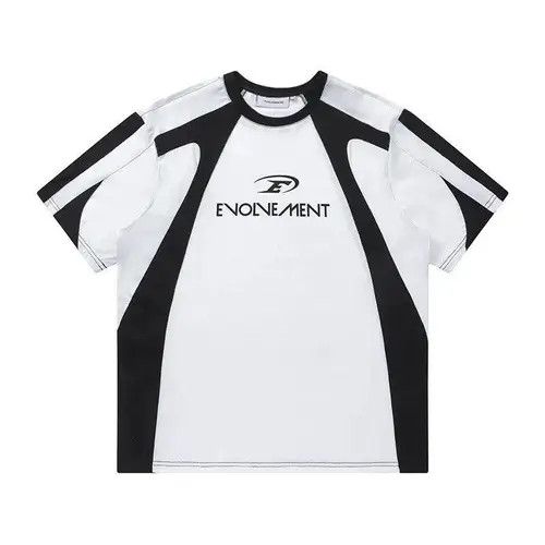 VIBE Striped Y2K Style Graphic T Shirt Size US L / EU 52-54 / 3 - 1 Thumbnail