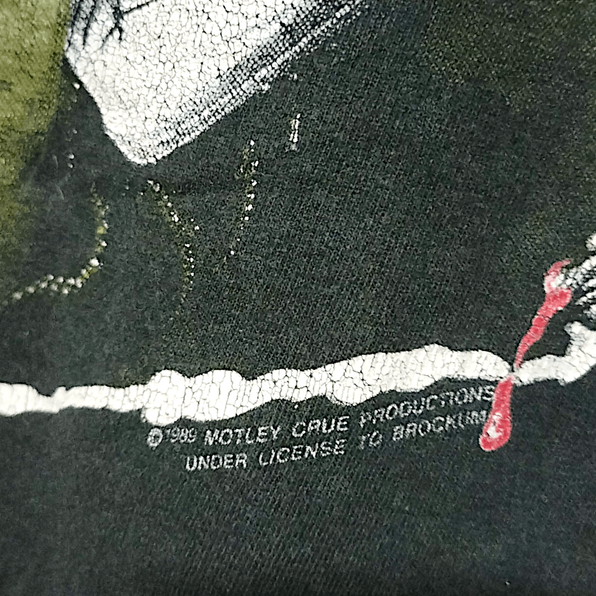 Band Tees × Vintage Vintage 80s Motley Cruel DrFeel Good 1989 Minor DISTRESSED Size US L / EU 52-54 / 3 - 4 Thumbnail