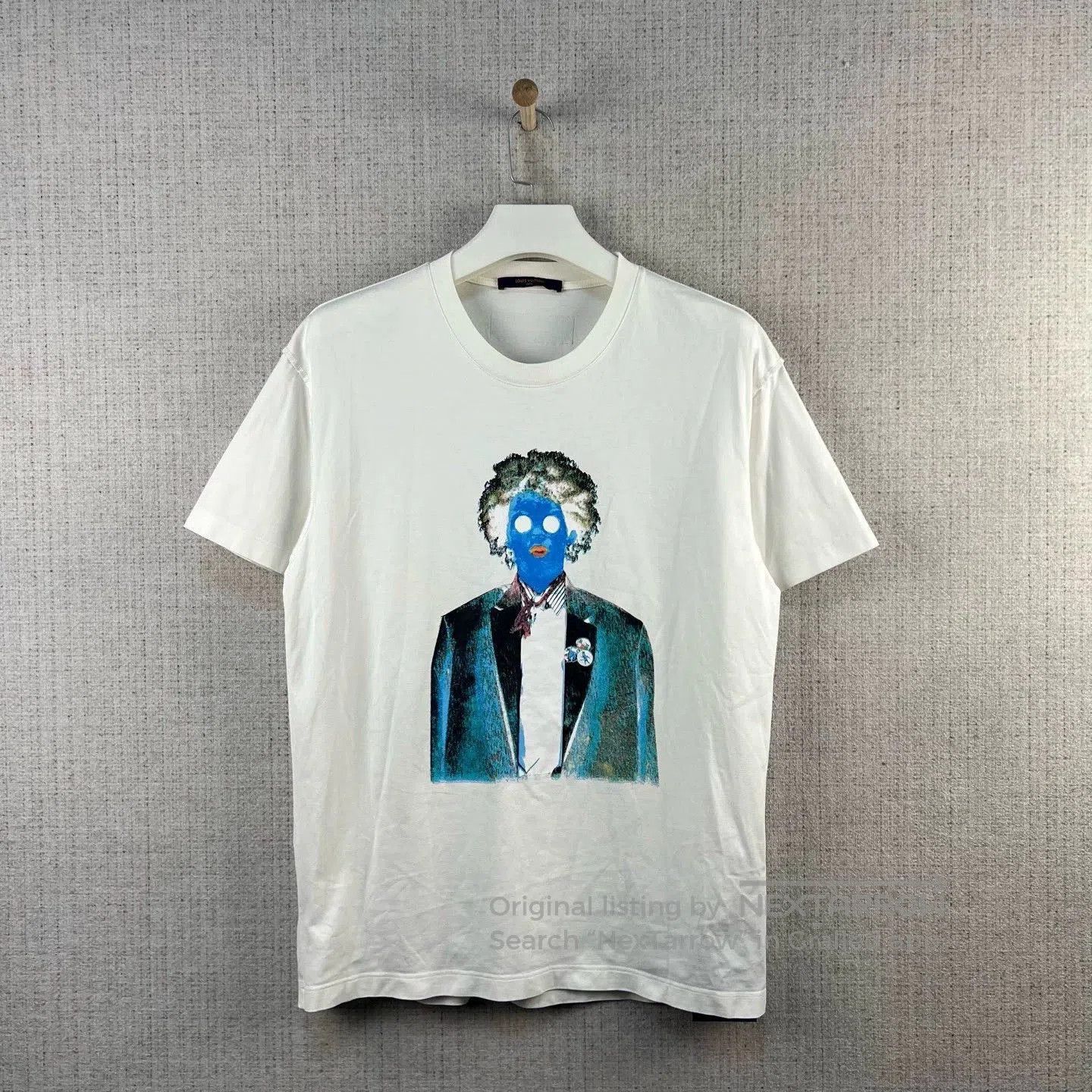Louis Vuitton Neon Worker Print T-Shirt.