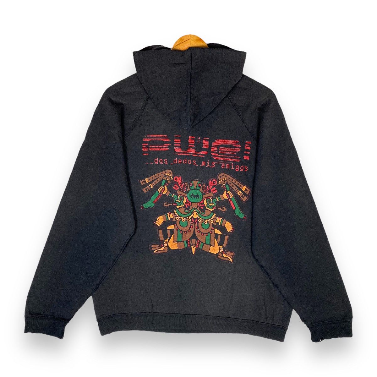Band Tees Vintage 90's PWEI POP WILL EAT ITSELF Dos Dedos Mis Amigos Size US XL / EU 56 / 4 - 1 Thumbnail
