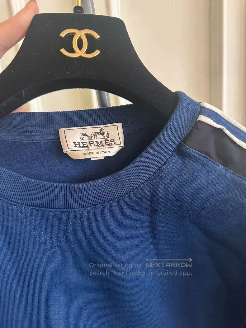 Hermes Hermes Men's sweatshirt Size US L / EU 52-54 / 3 - 3 Thumbnail