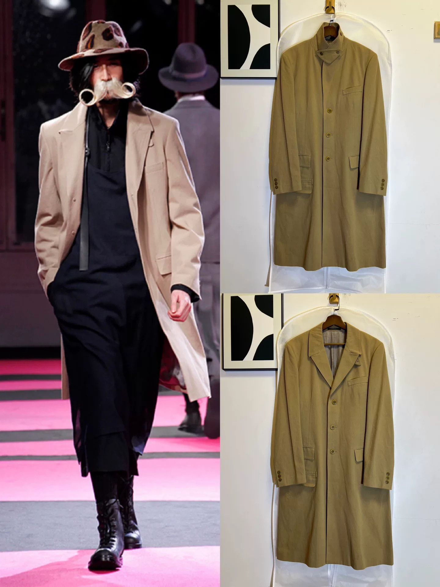 Yohji Yamamoto Yohji Yamamoto Stylish Long Coat Size US L / EU 52-54 / 3 - 1 Thumbnail