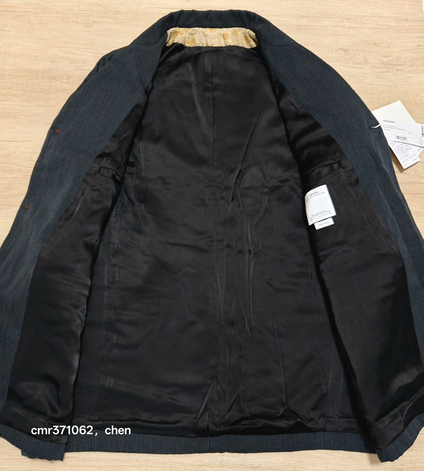 Visvim VISVIM 25AW GALEN WOOL PINSTRIPE JKT Size US M / EU 48-50 / 2 - 7 Thumbnail