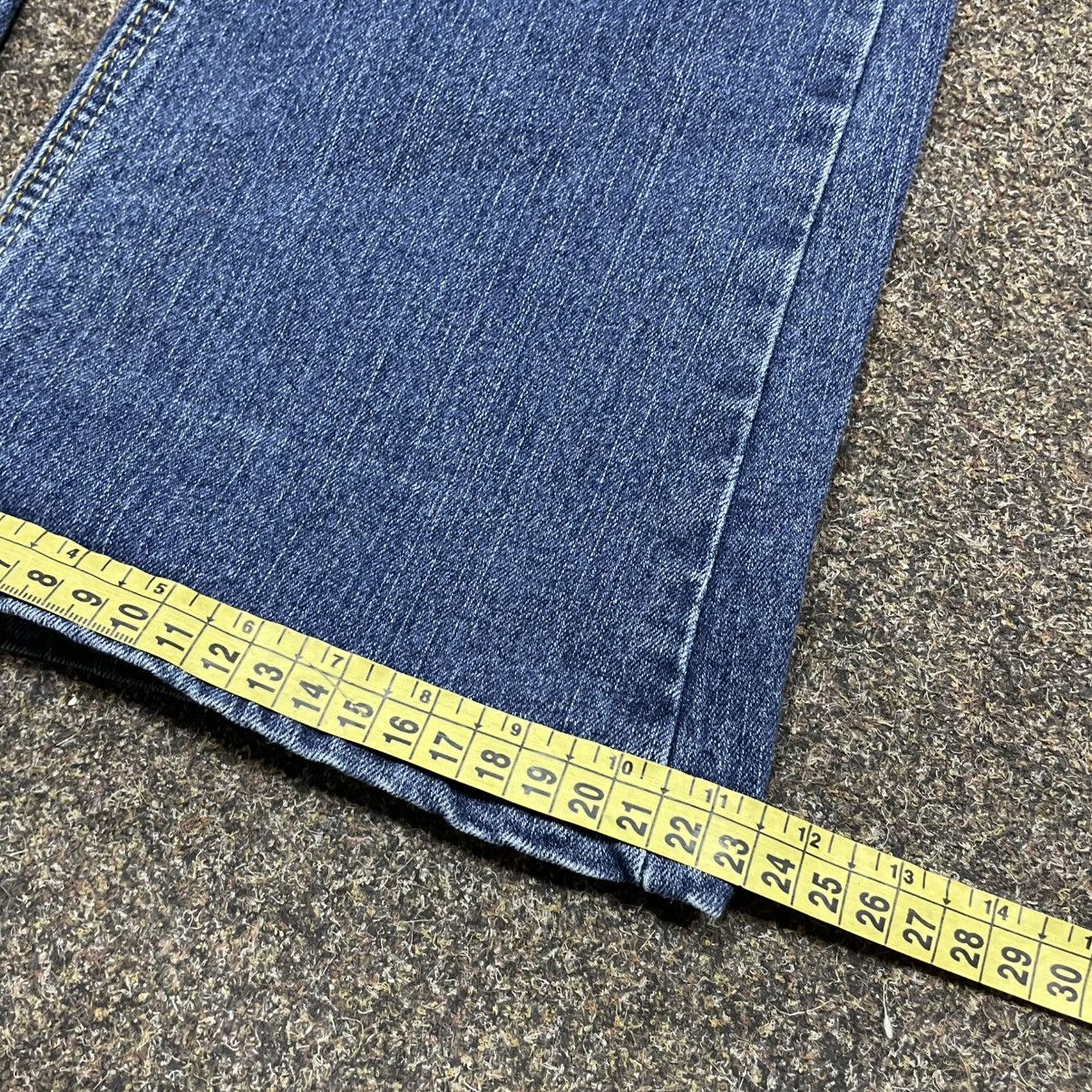 Vintage Vintage Y2K Faded Flare Jeans Distressed Streetwear Boxy 29 Size US 29 - 7 Thumbnail