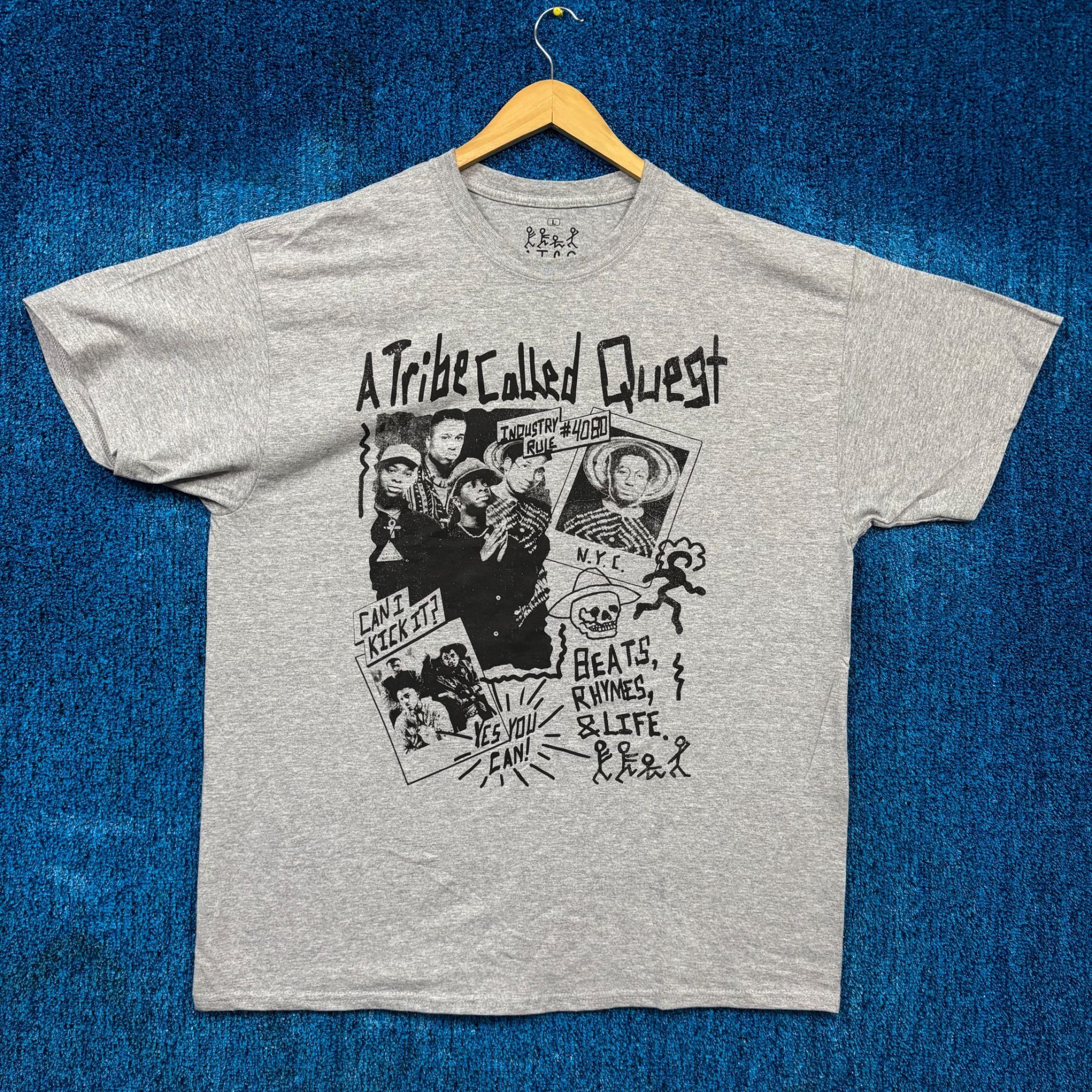 Rap Tees Vintage A Tribe Called Quest 1998 Love Movement T-shirt