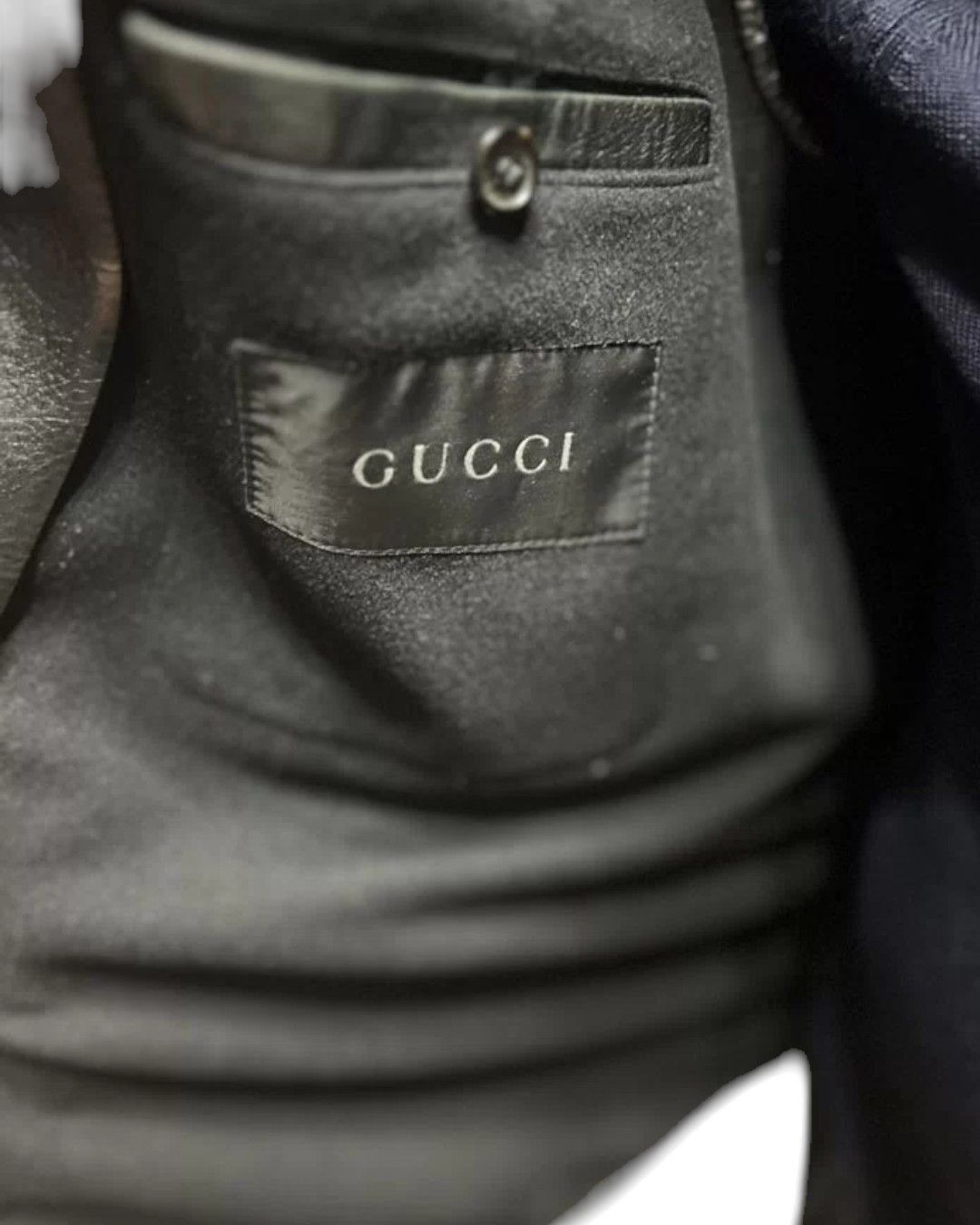 Gucci TOM FORD ERA WOOL LINED LEATHER JACKET Size US M / EU 48-50 / 2 - 4 Thumbnail