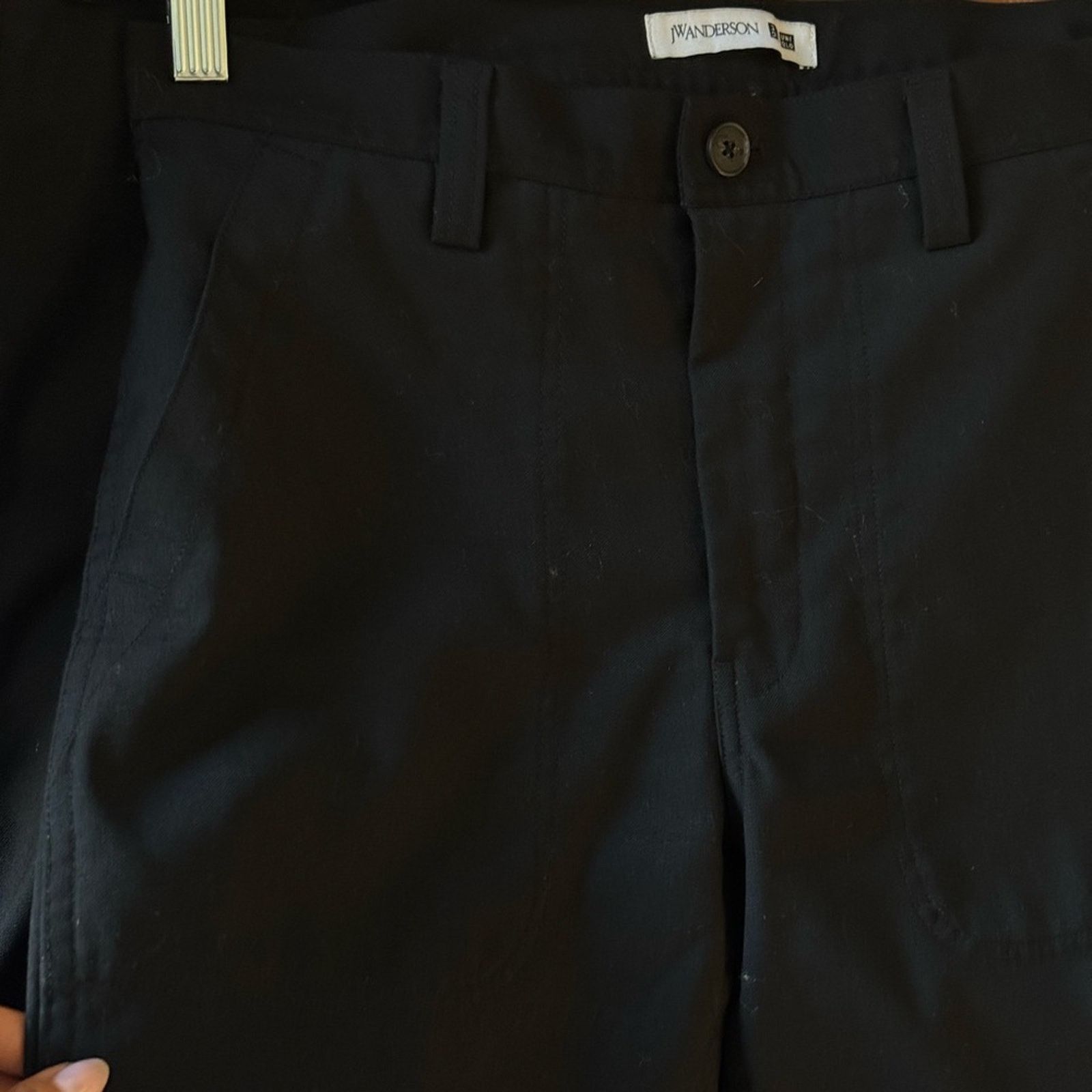 Uniqlo JW Anderson x Uniqlo Straight Black Pants Size 27" / US 4 / IT 40 - 6 Thumbnail
