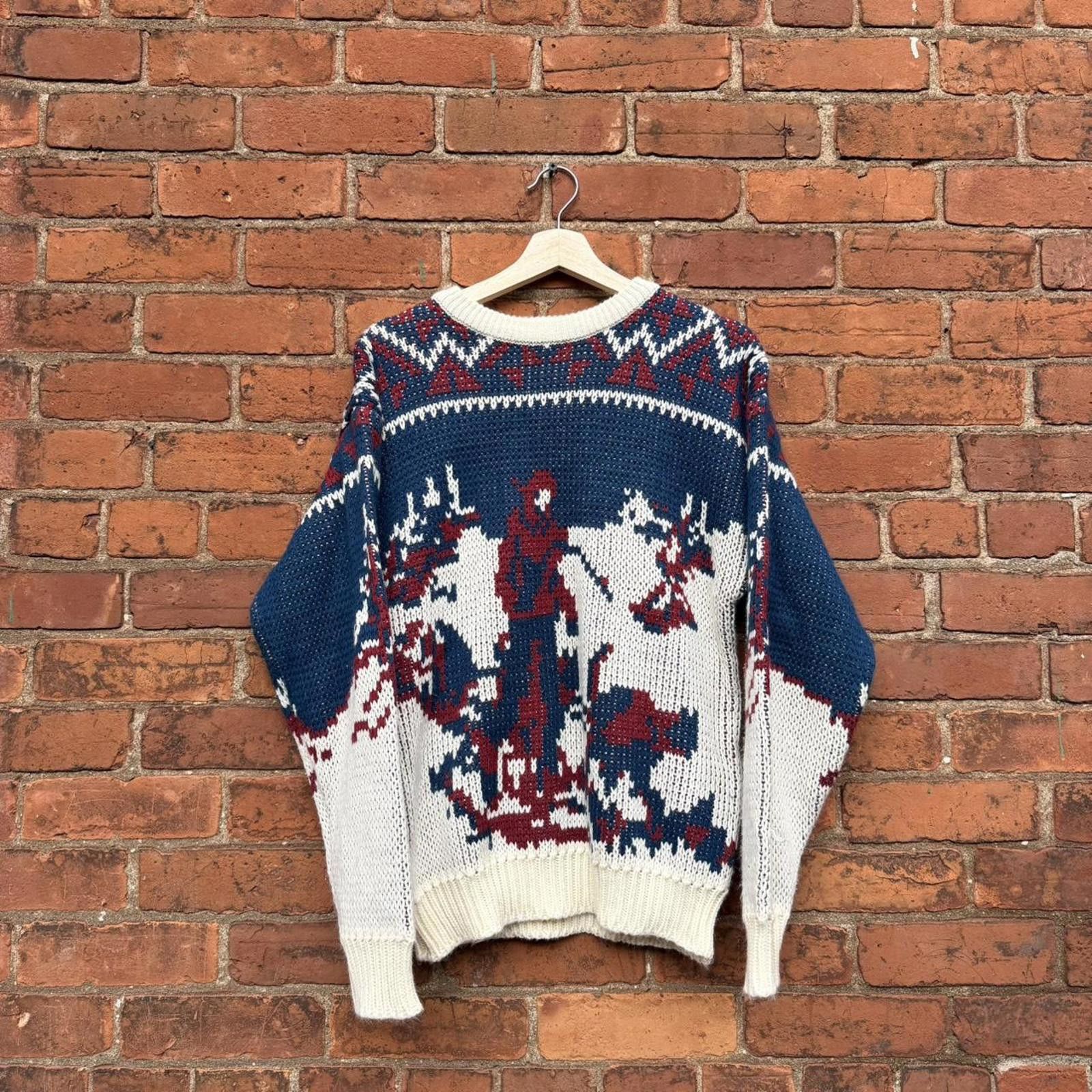 Other vintage moosehead trail nature scene knit sweater S 90s Size US S / EU 44-46 / 1 - 1 Thumbnail
