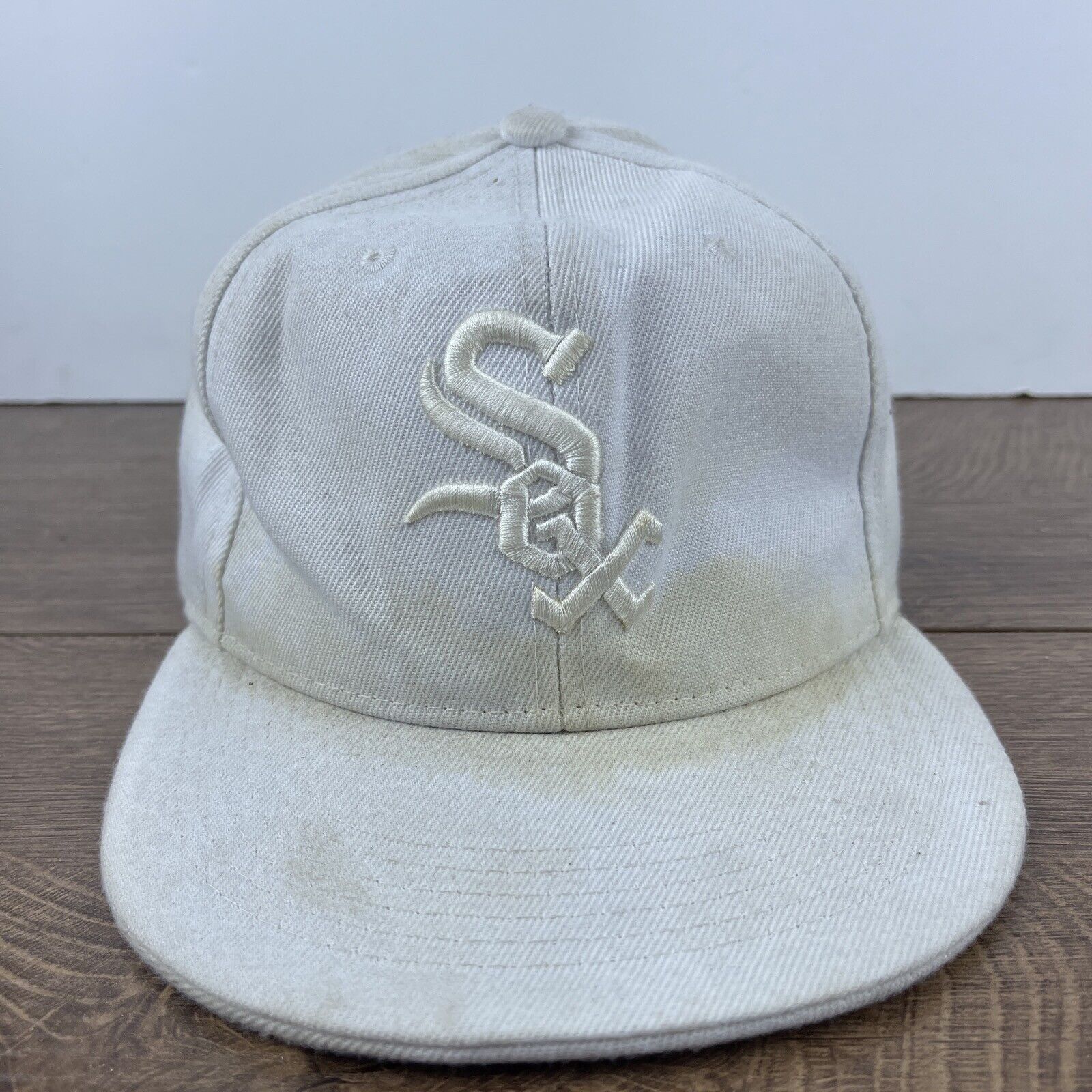 Other Chicago White Sox Hat White Hat Adjustable Snapback Adult Si Size ONE SIZE - 2 Thumbnail