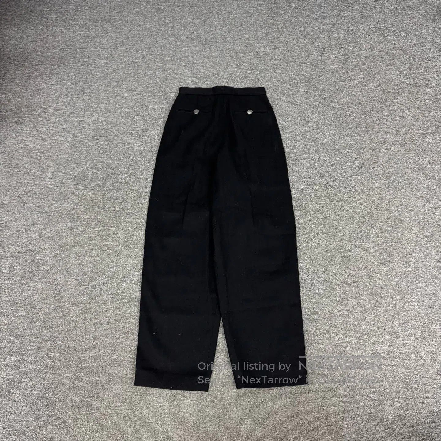 Chanel Chanel size 36 Black side striped casual pants| Size 28" / US 6 / IT 42 - 2 Thumbnail