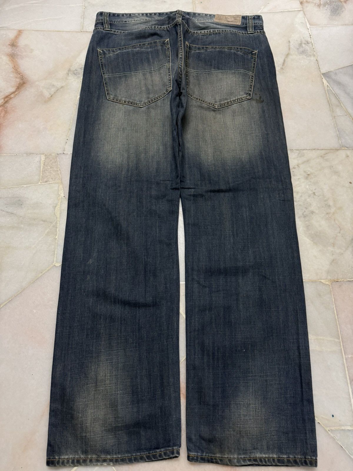 Japanese Brand 💥THRASHED💥VTG UNION MADE REALBVOICE MUDWASH DIRTY DISTRESS Size US 36 / EU 52 - 13 Thumbnail